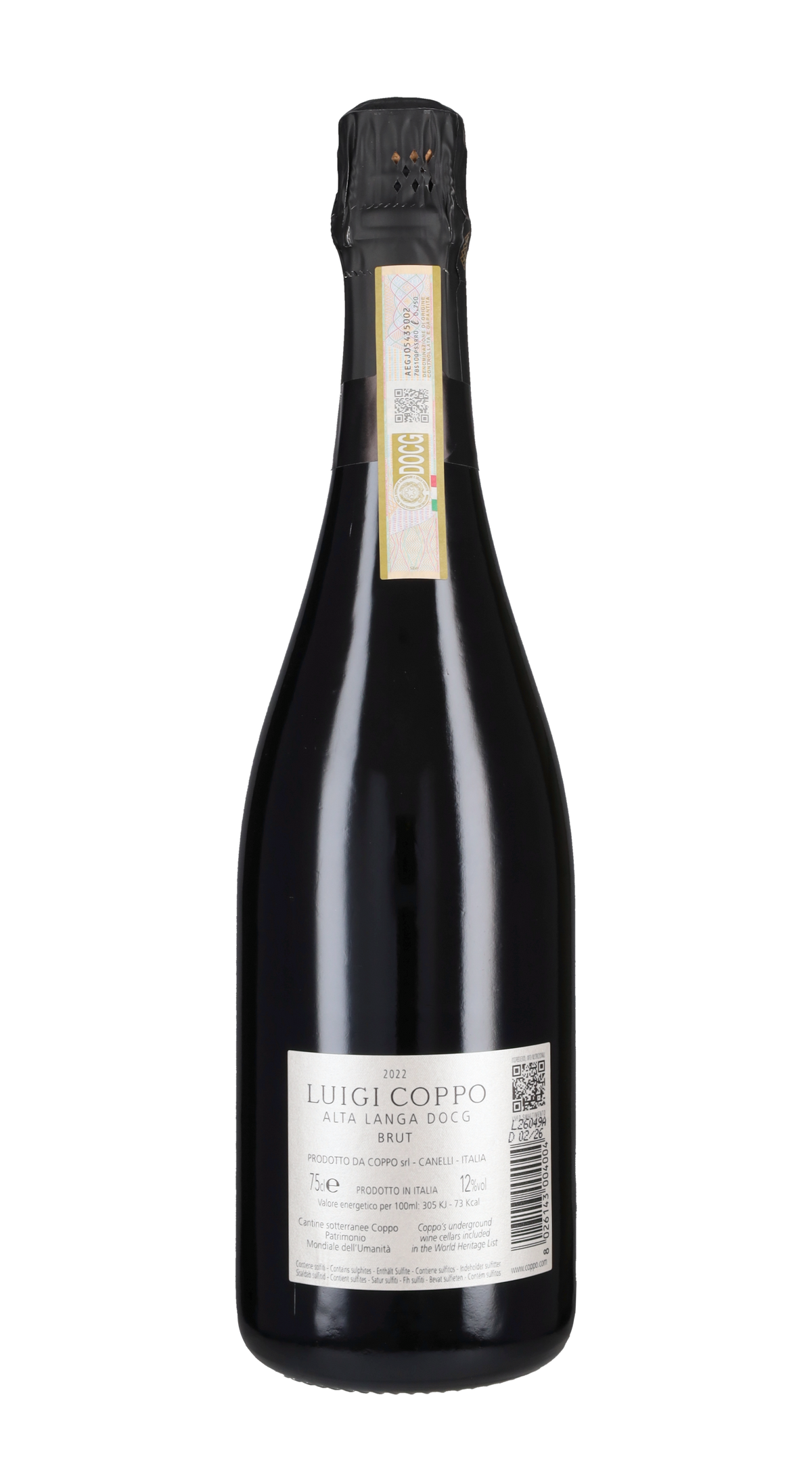 Alta Langa Metodo Classico Brut Luigi Coppo 2022