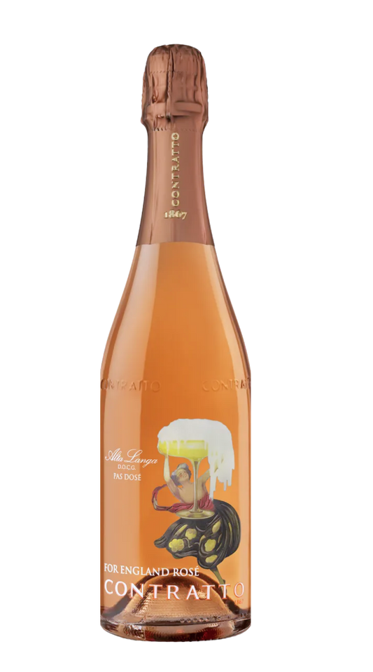 Alta Langa Rosé Pas Dosé 'For England' Contratto 2021