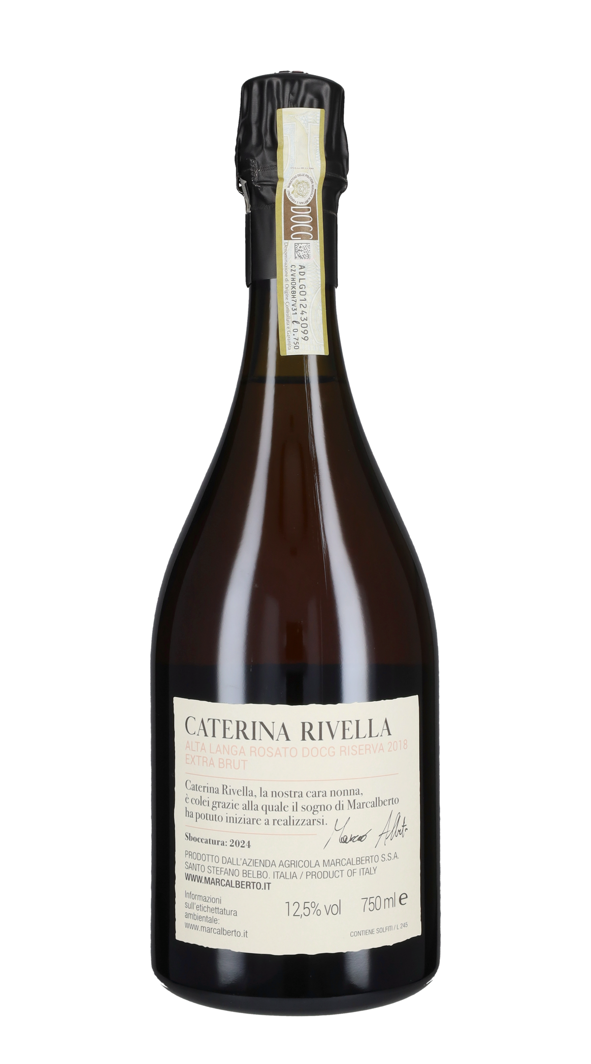 Alta Langa Rosè Riserva 'Caterina Rivella' Marcalberto 2018