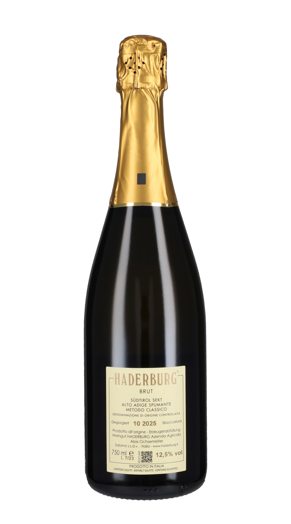 Alto Adige Spumante Metodo Classico Brut Haderburg