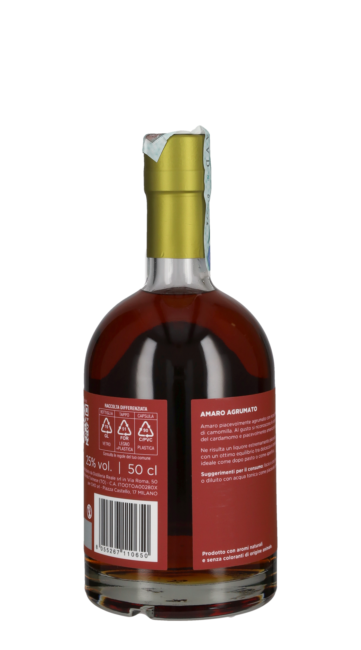 Amaro Agrumato Spirito Reale - 50cl