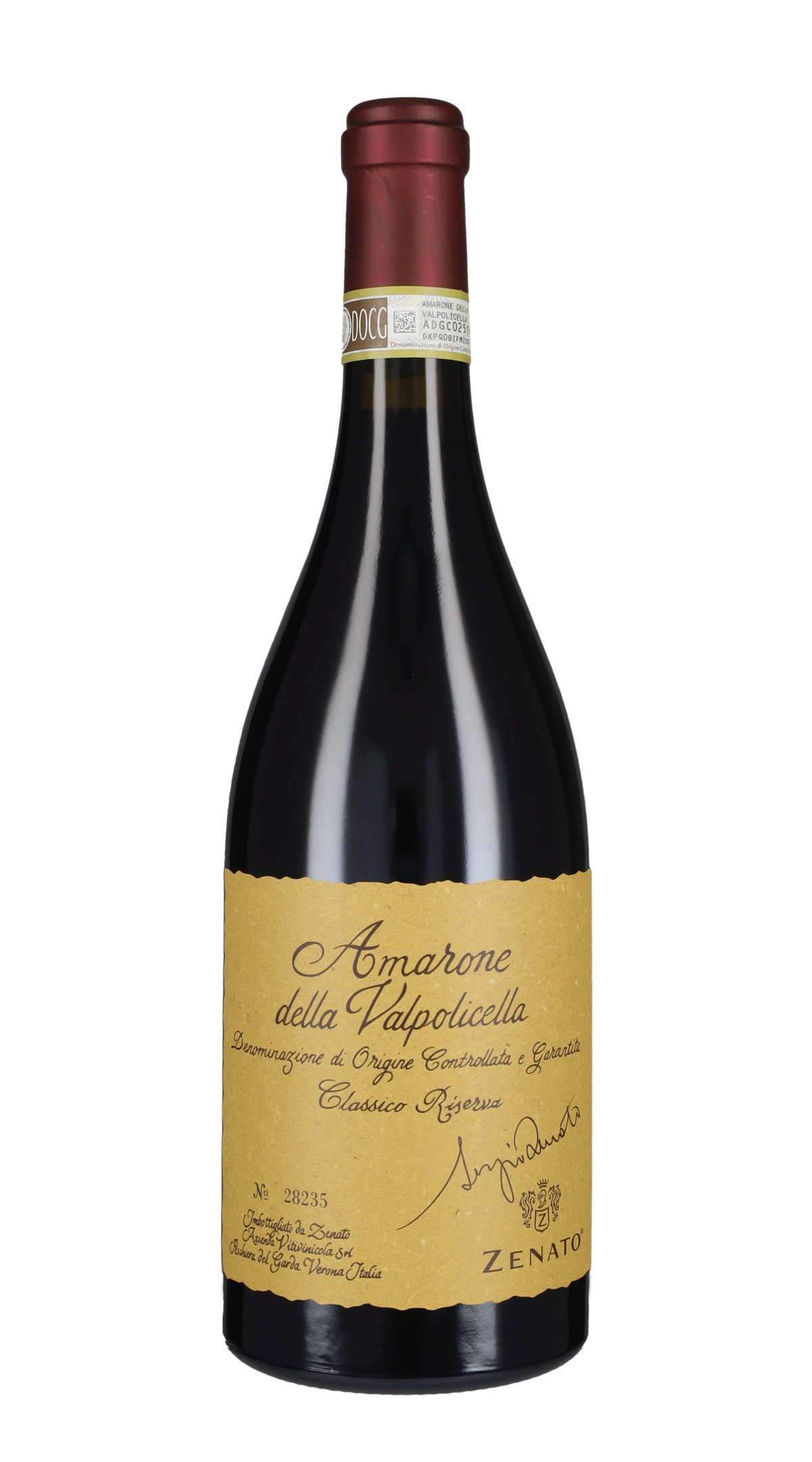 Amarone Classico Riserva 'Sergio Zenato' Zenato 2016