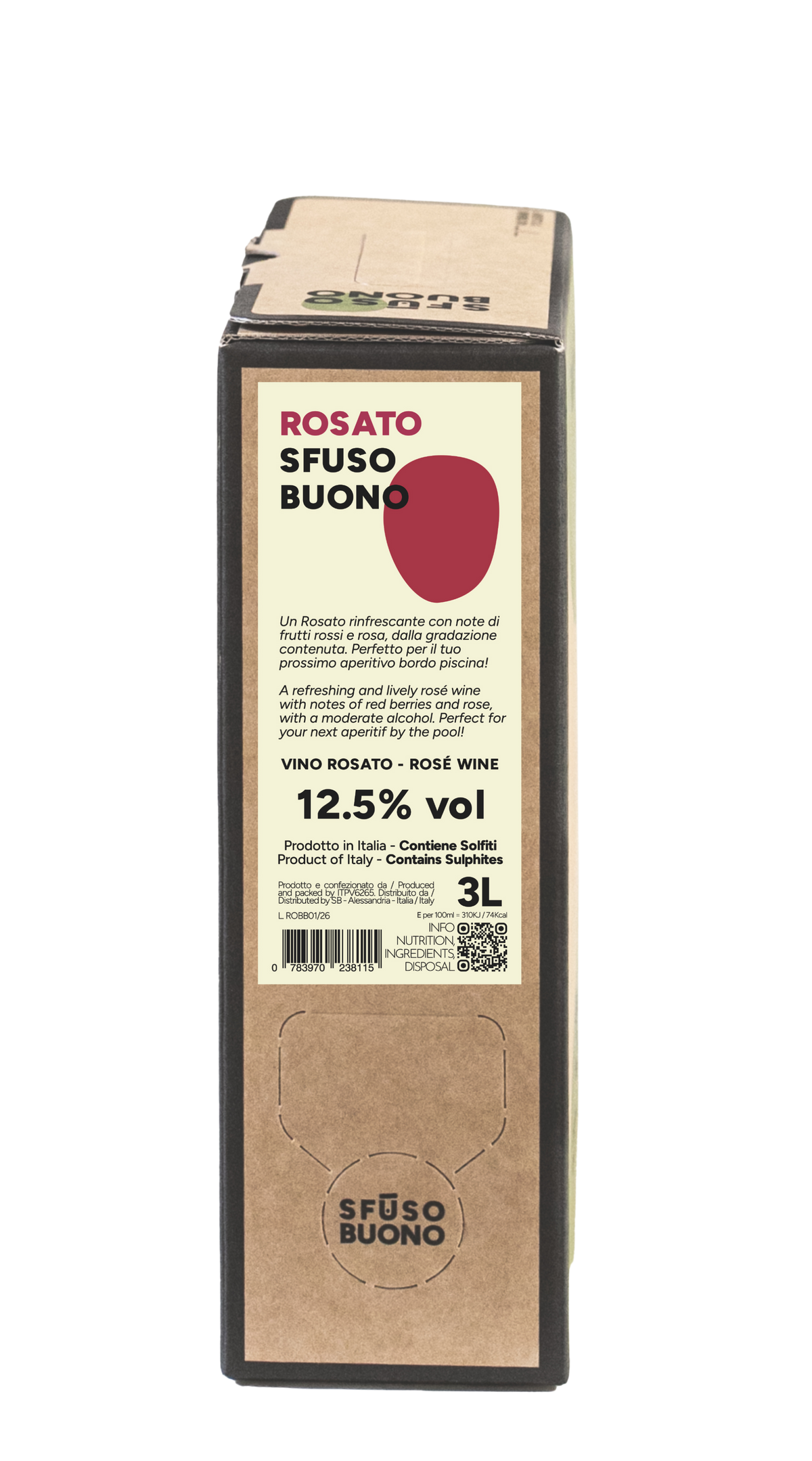 Bag in Box Rosato Sfusobuono - 3 litri