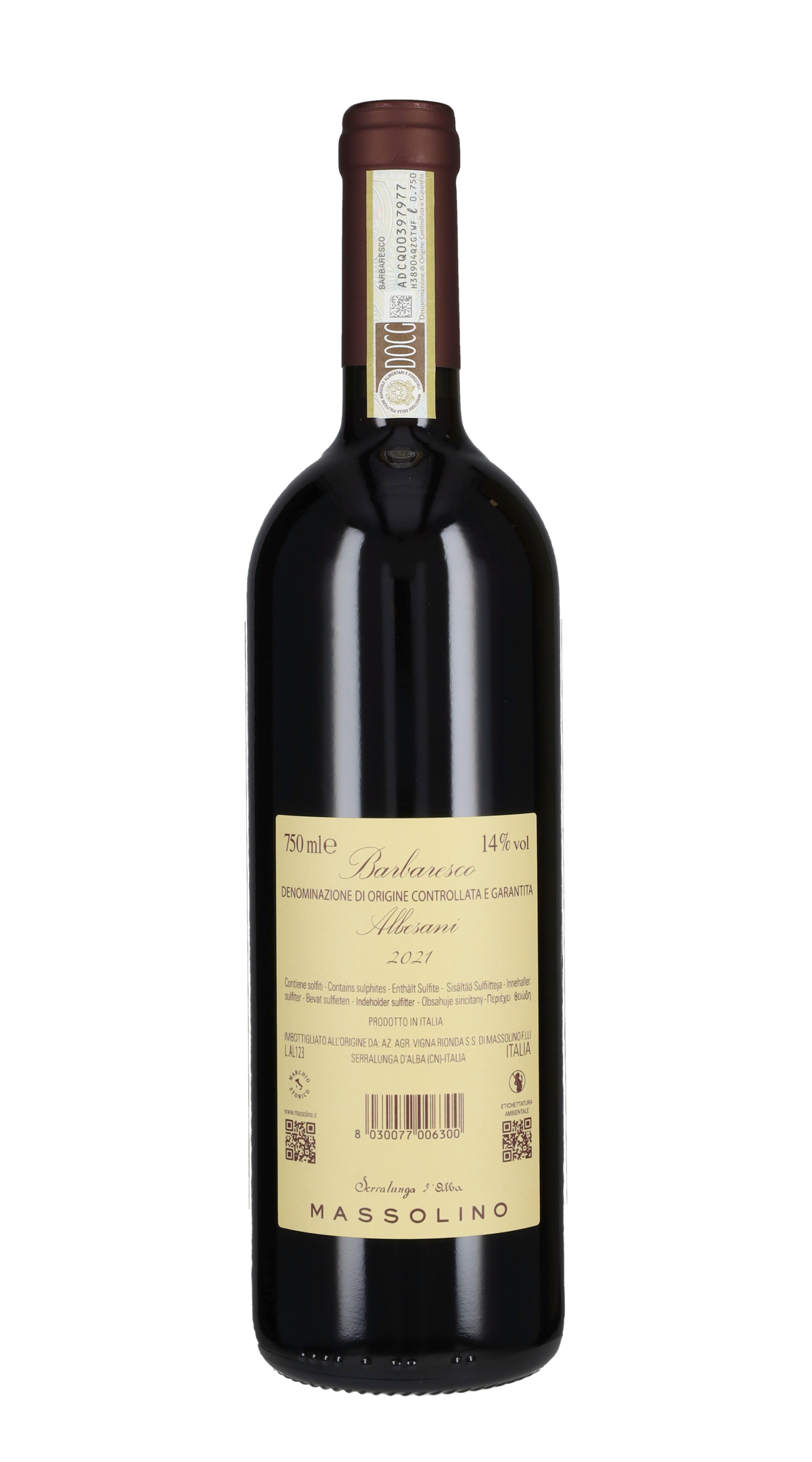 Barbaresco 'Albesani' Massolino 2021