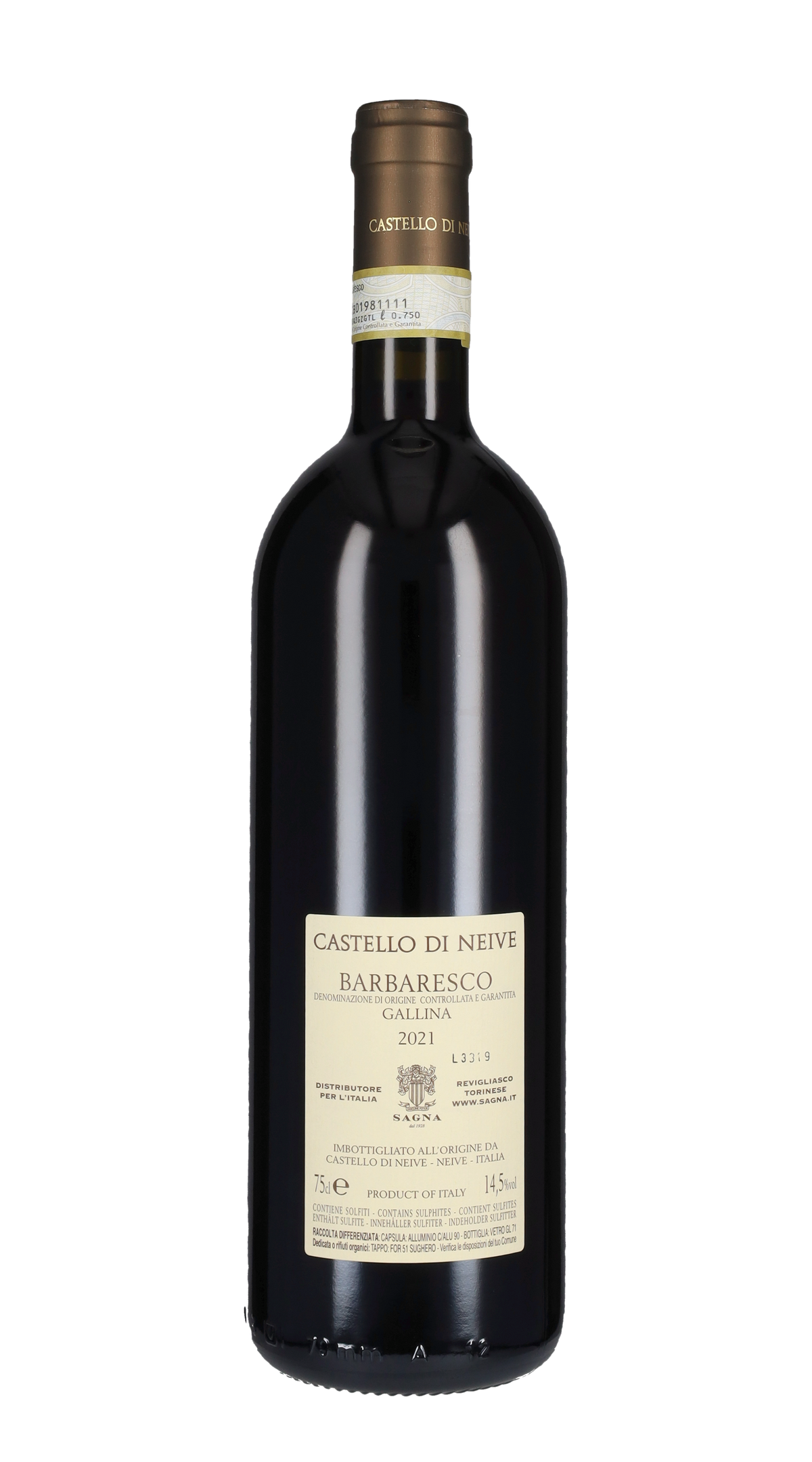 Barbaresco 'Gallina' Castello di Neive 2021