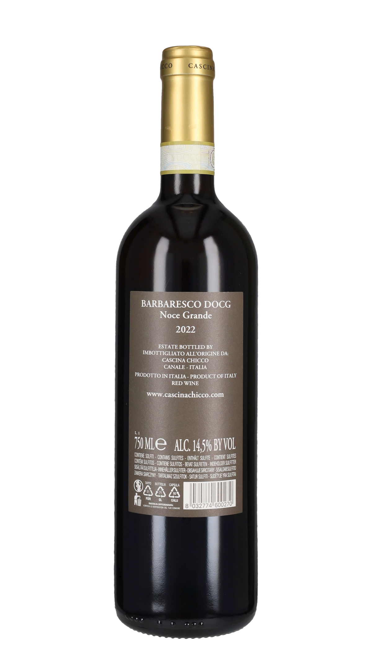 Barbaresco 'Noce Grande' Cascina Chicco 2022