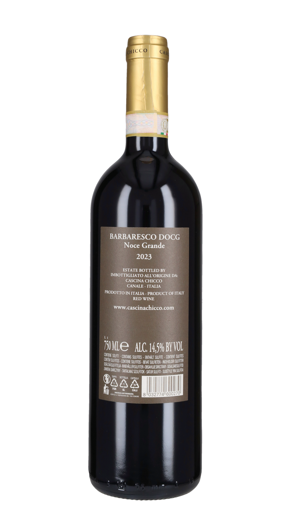 Barbaresco 'Noce Grande' Cascina Chicco 2023