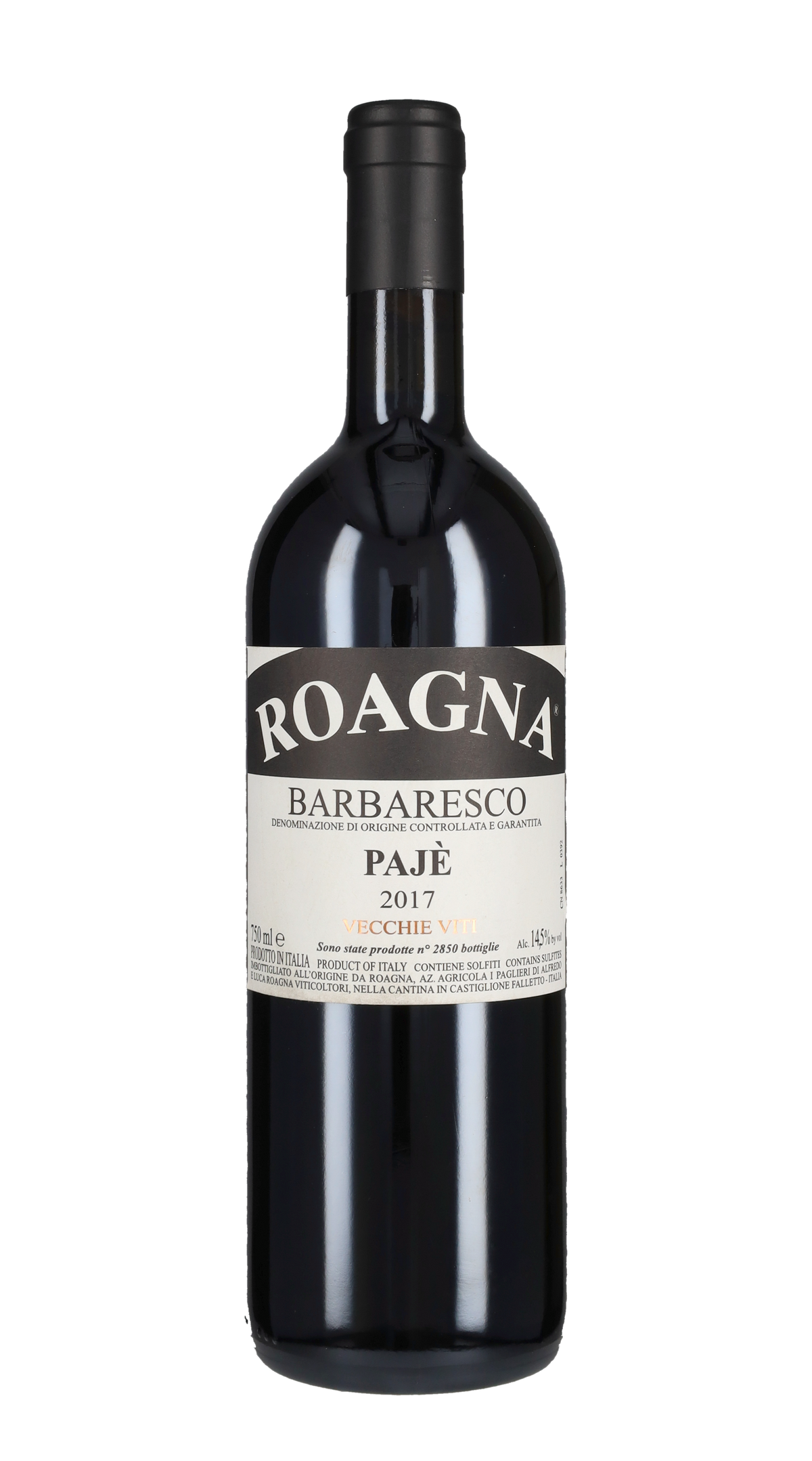Barbaresco 'Pajè' Vecchie Viti Roagna 2017