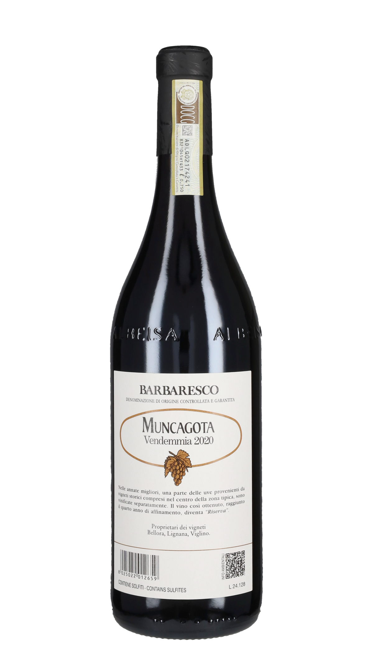 Barbaresco Riserva 'Muncagota' Produttori del Barbaresco 2020