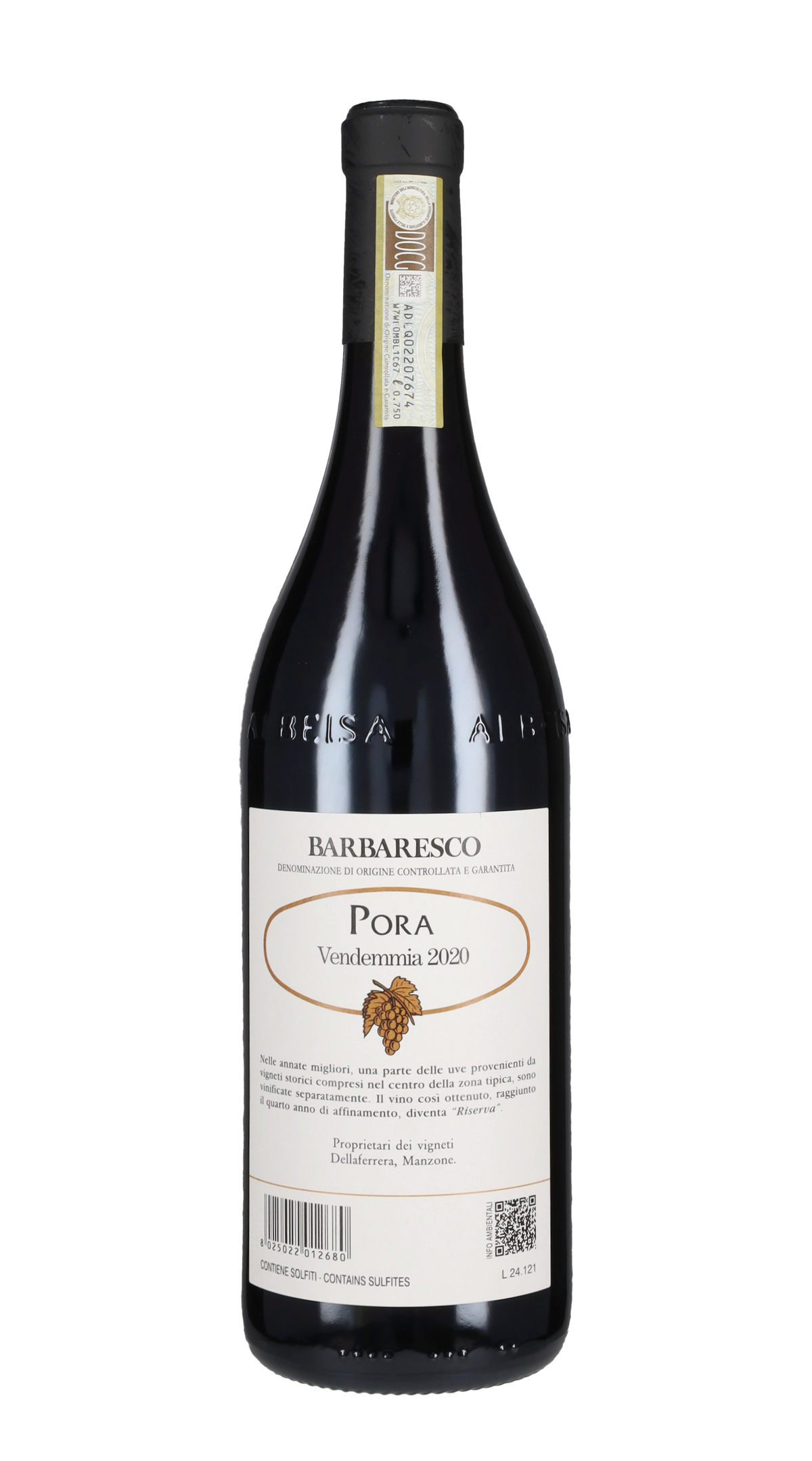 Barbaresco Riserva 'Pora' Produttori del Barbaresco 2021