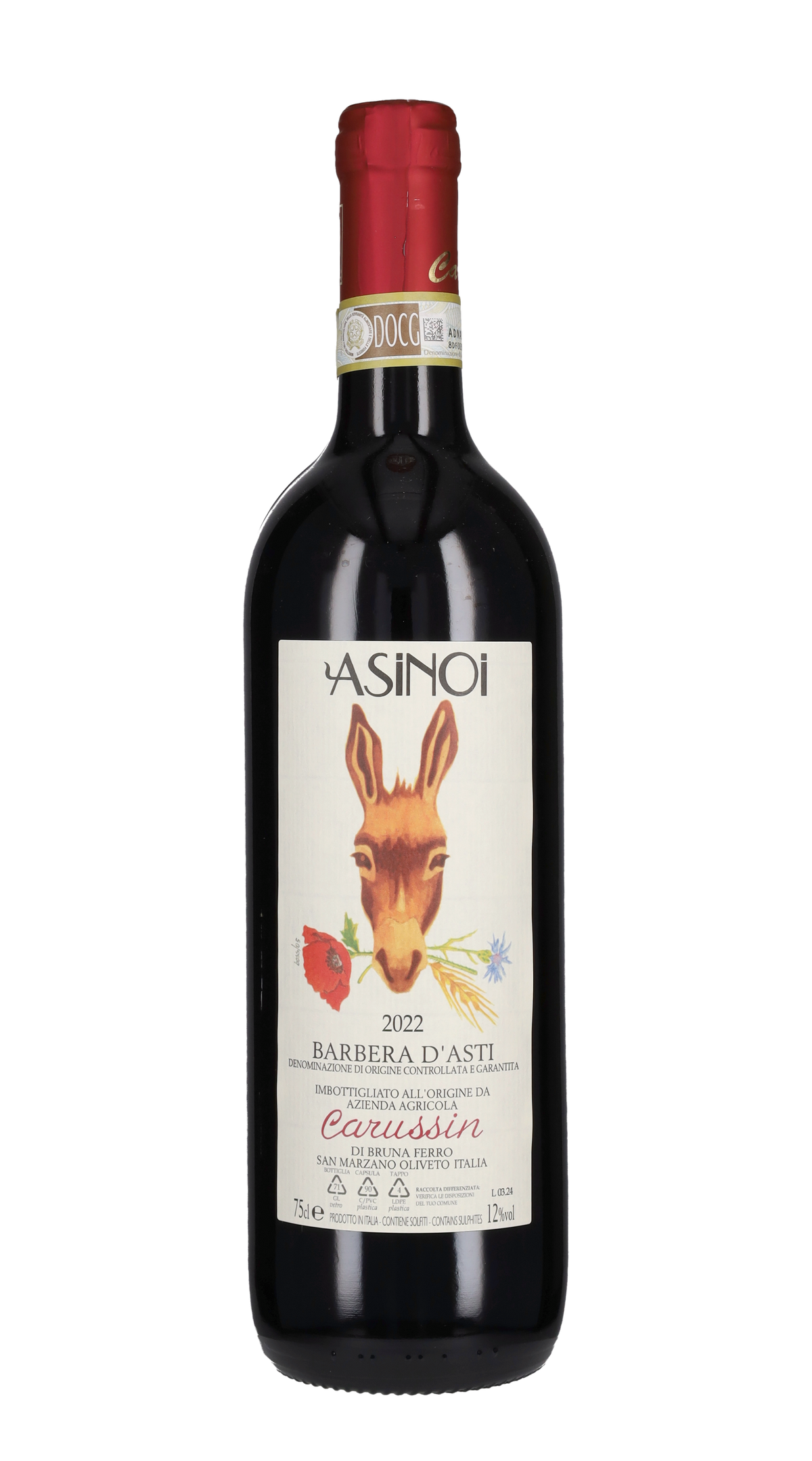 Barbera d'Asti 'Asinoi' Carussin 2023