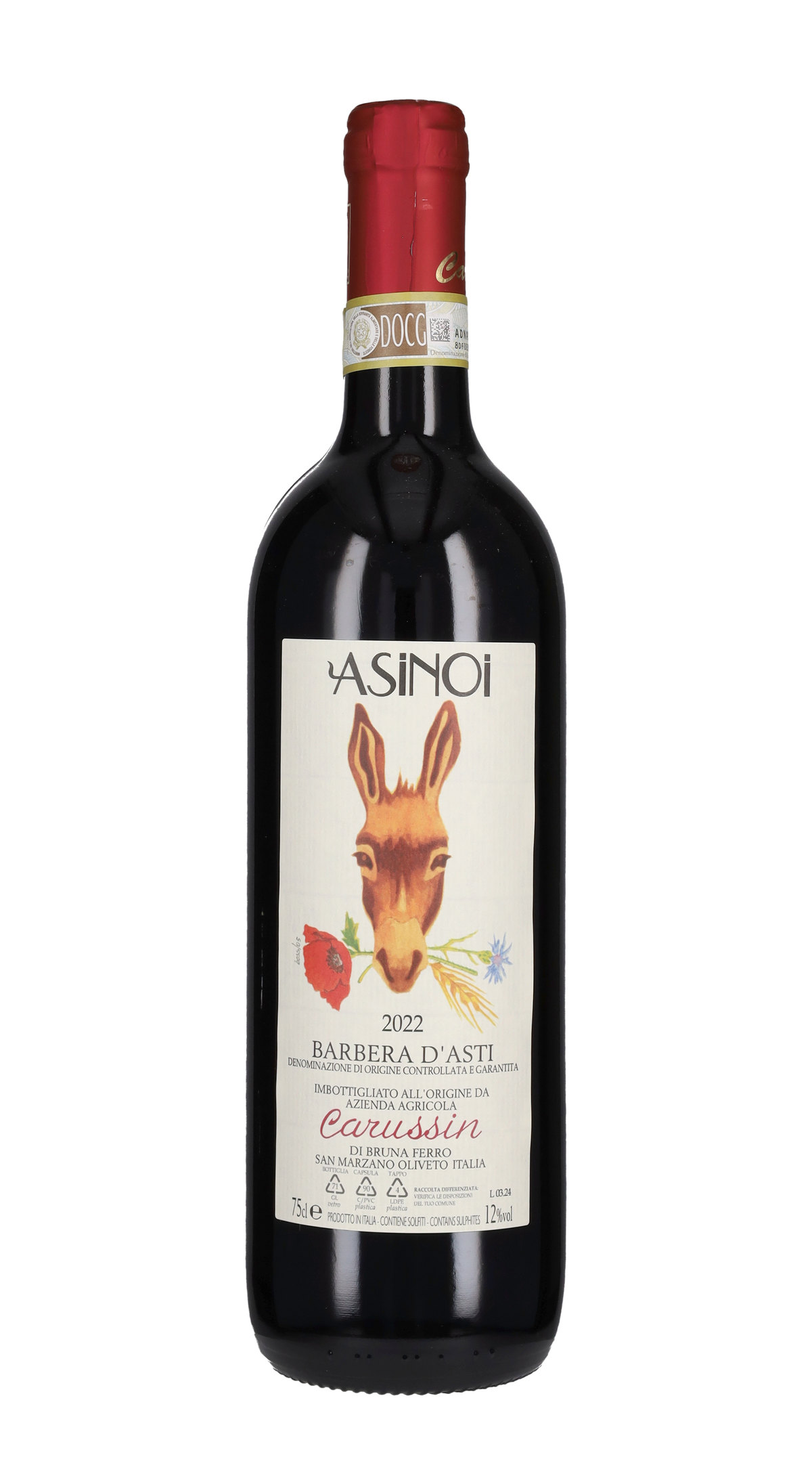 Barbera d'Asti 'Asinoi' Carussin 2022