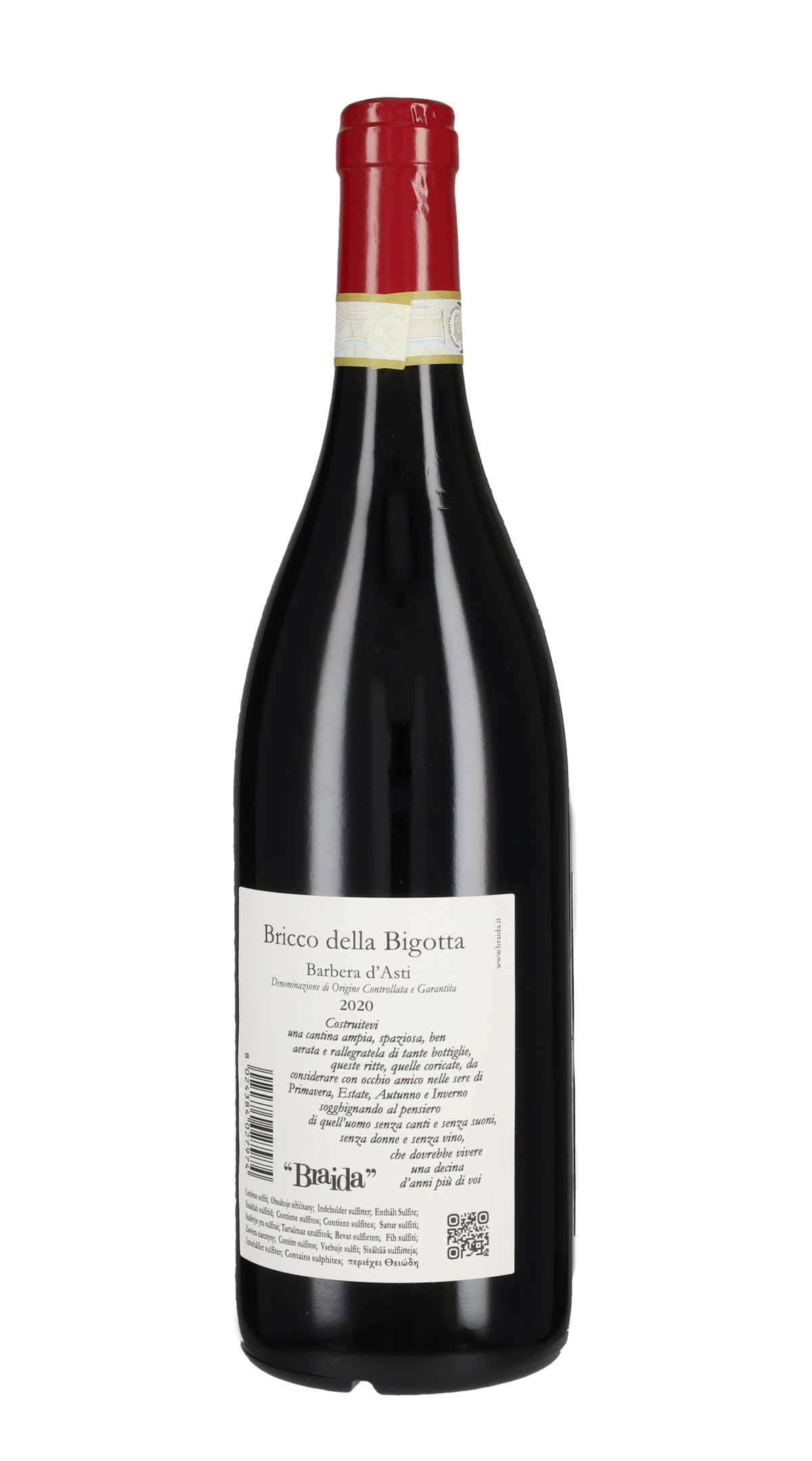Barbera d'Asti 'Bricco della Bigotta' Braida 2020