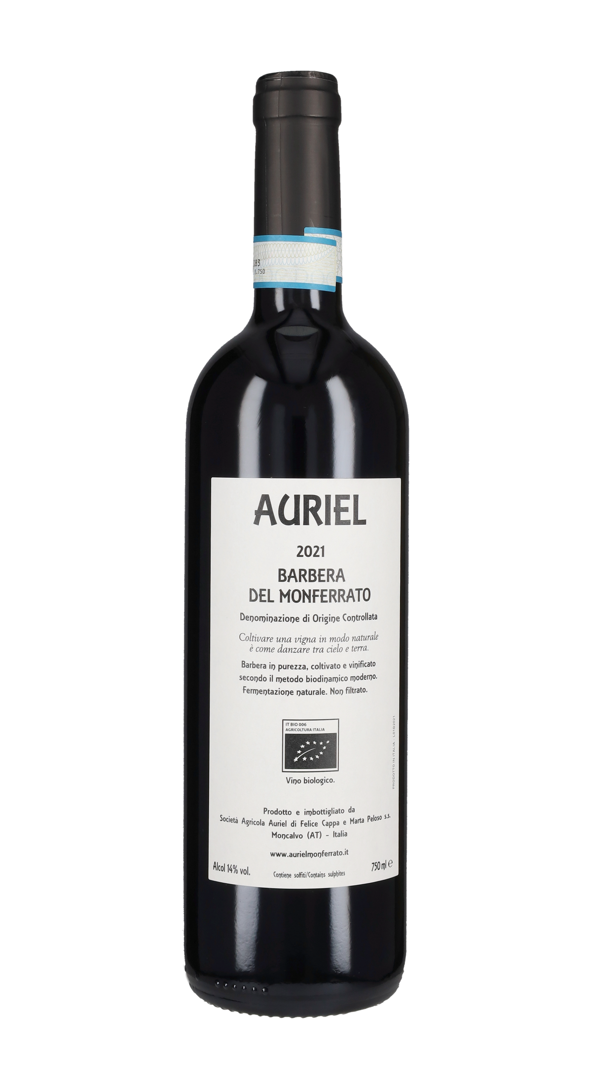 Barbera del Monferrato Auriel 2021