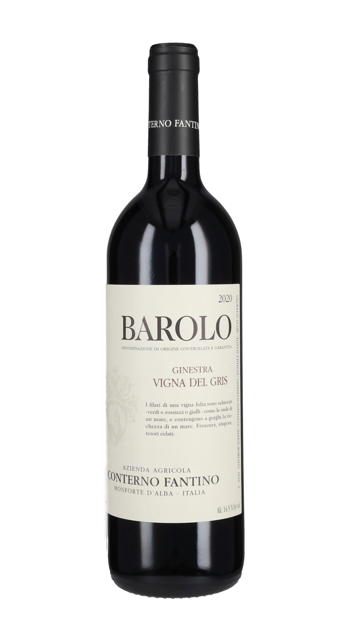 Barolo 'Ginestra - Vigna del Gris' Conterno Fantino 2020