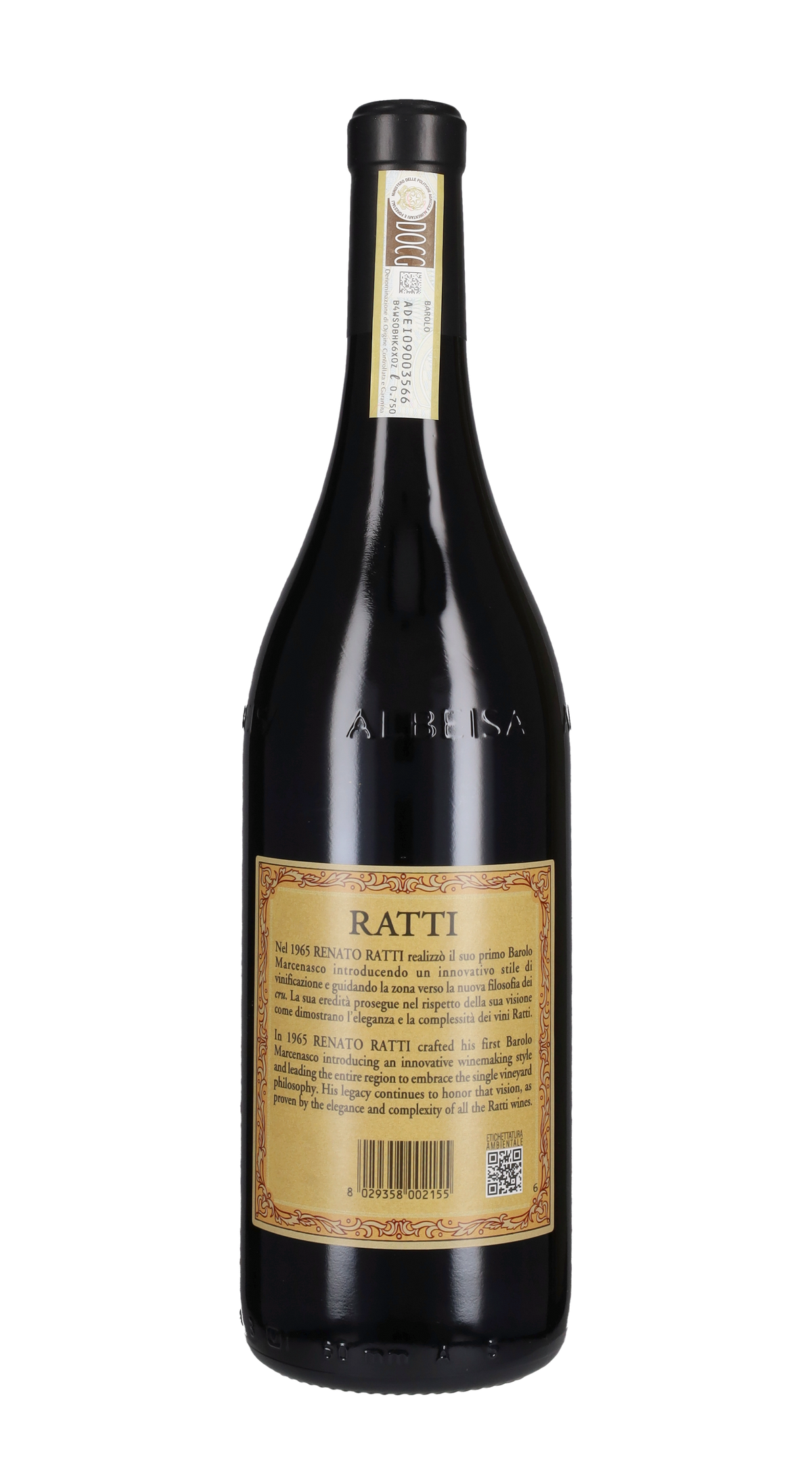 Barolo 'Marcenasco' Renato Ratti 2020