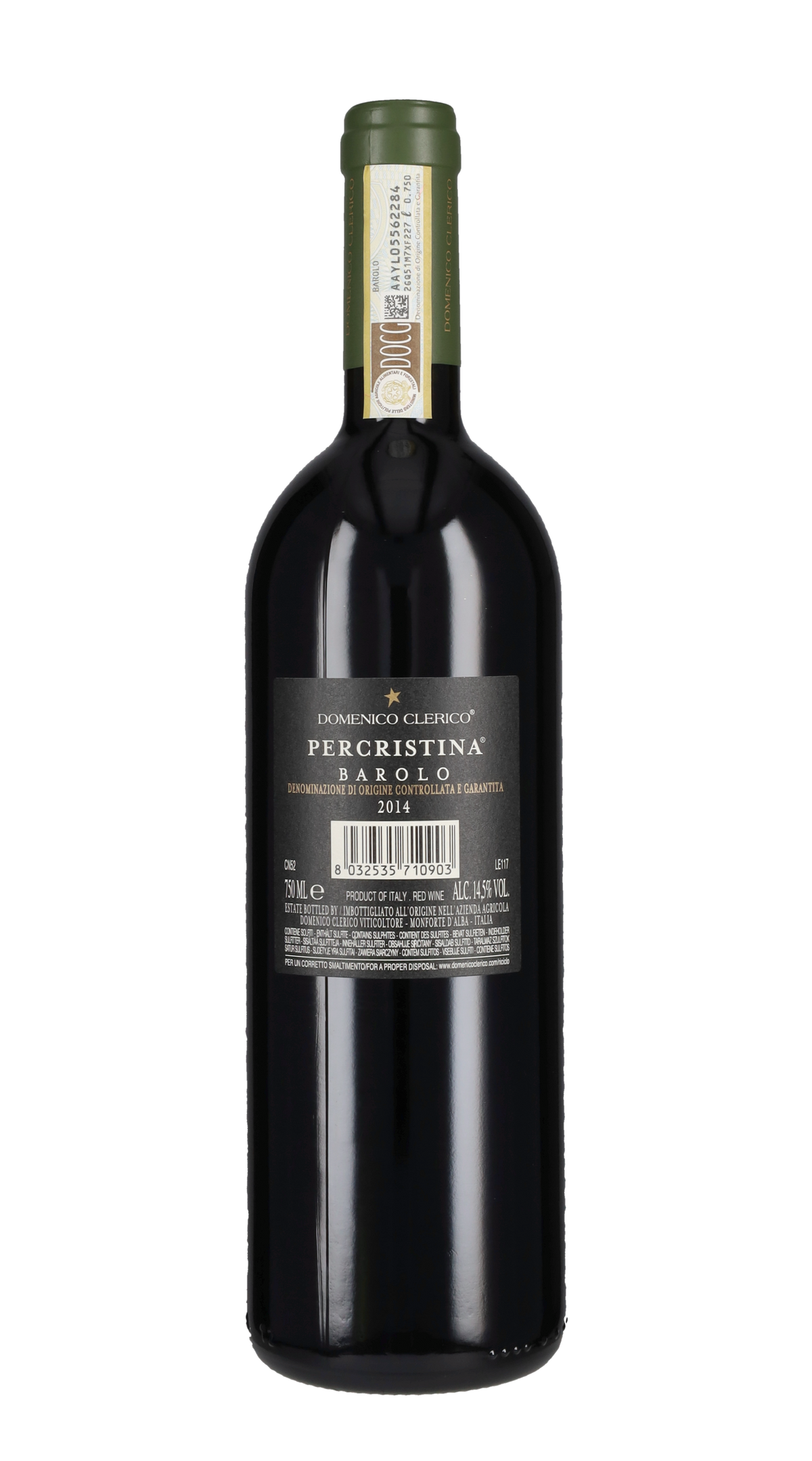Barolo 'Percristina' Domenico Clerico 2014