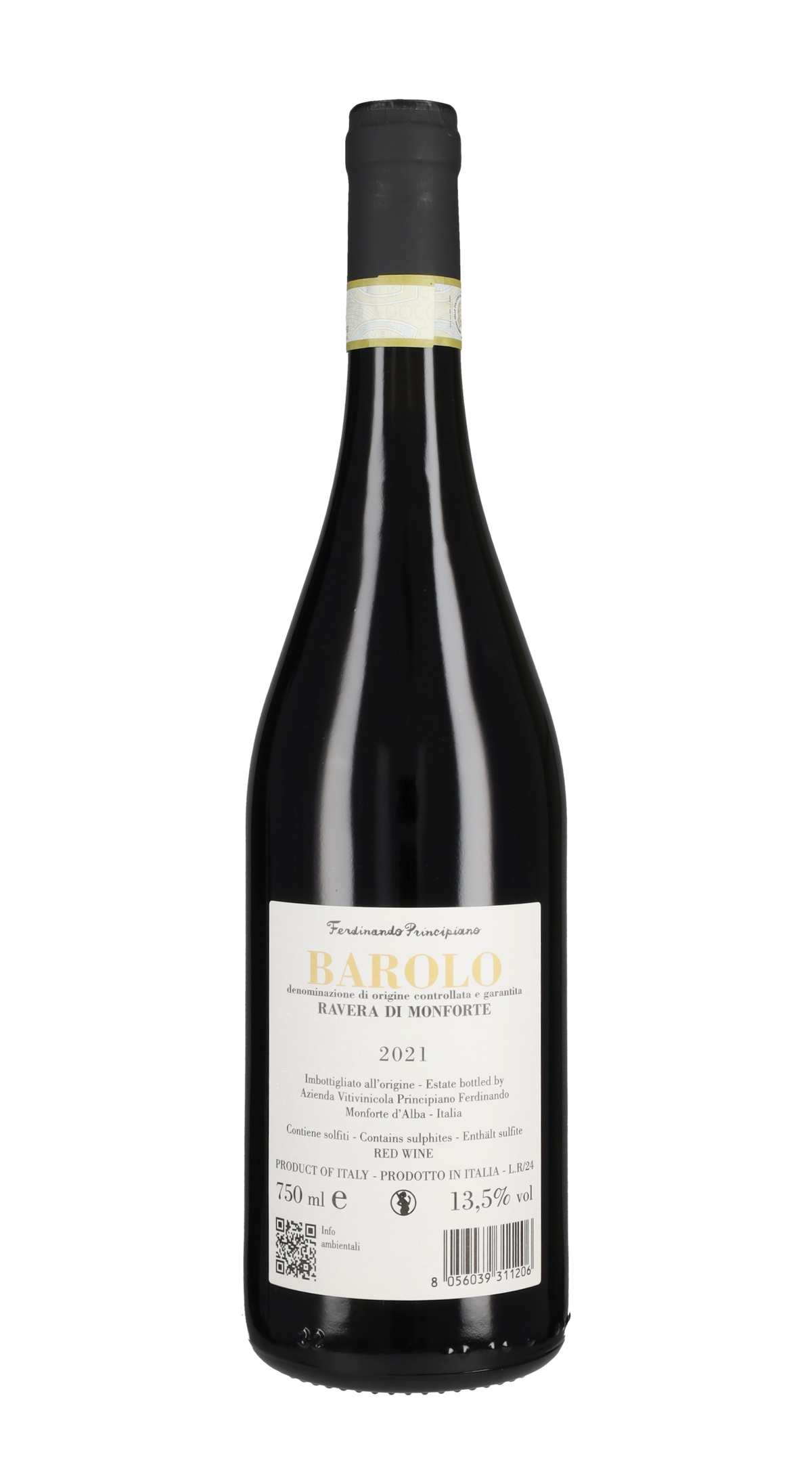 Barolo 'Ravera di Monforte' Principiano 2021