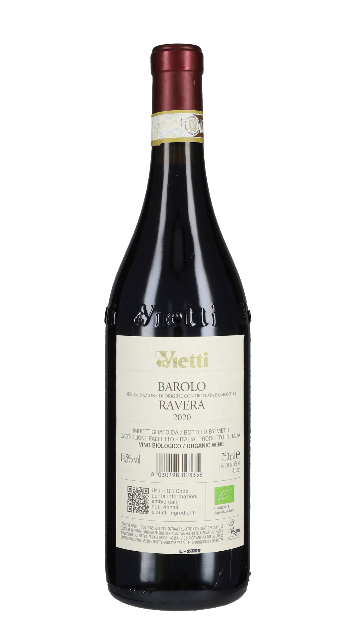 Barolo 'Ravera' Vietti 2020