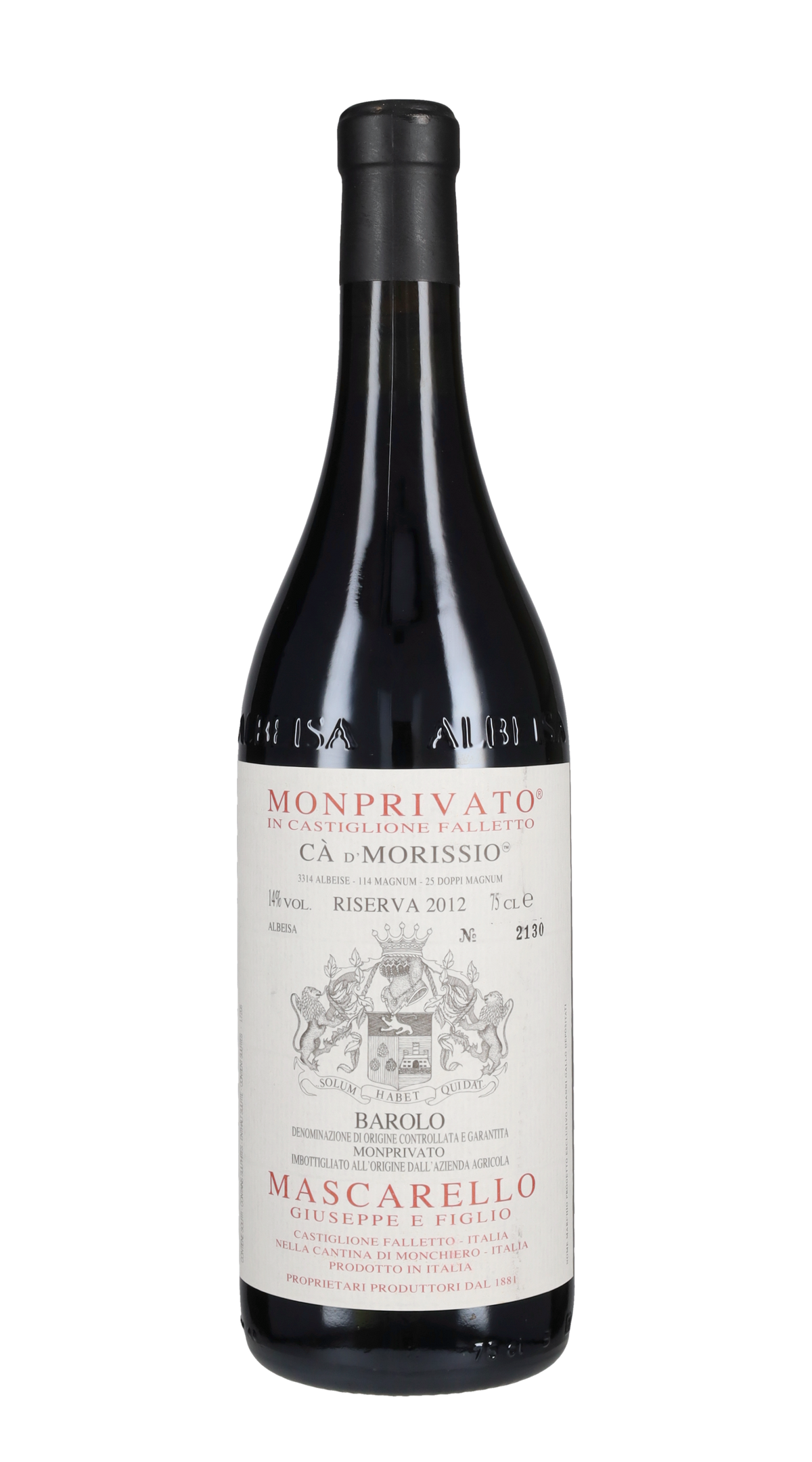 Barolo Riserva 'Monprivato Ca'd Morissio' Giuseppe Mascarello 2012