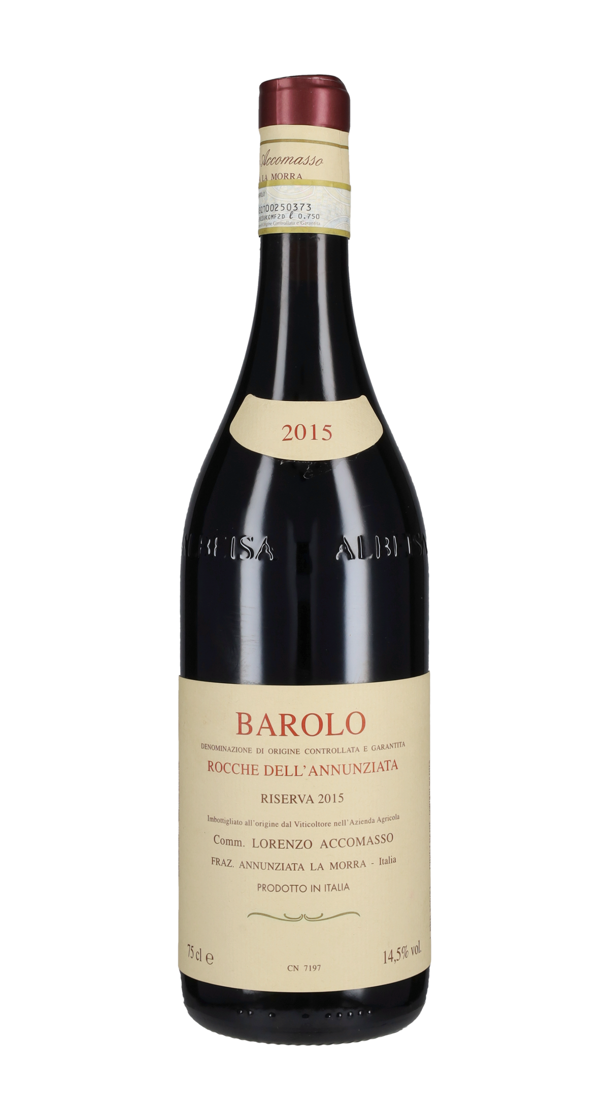 Barolo Riserva 'Rocche dell'Annunziata' Lorenzo Accomasso 2015