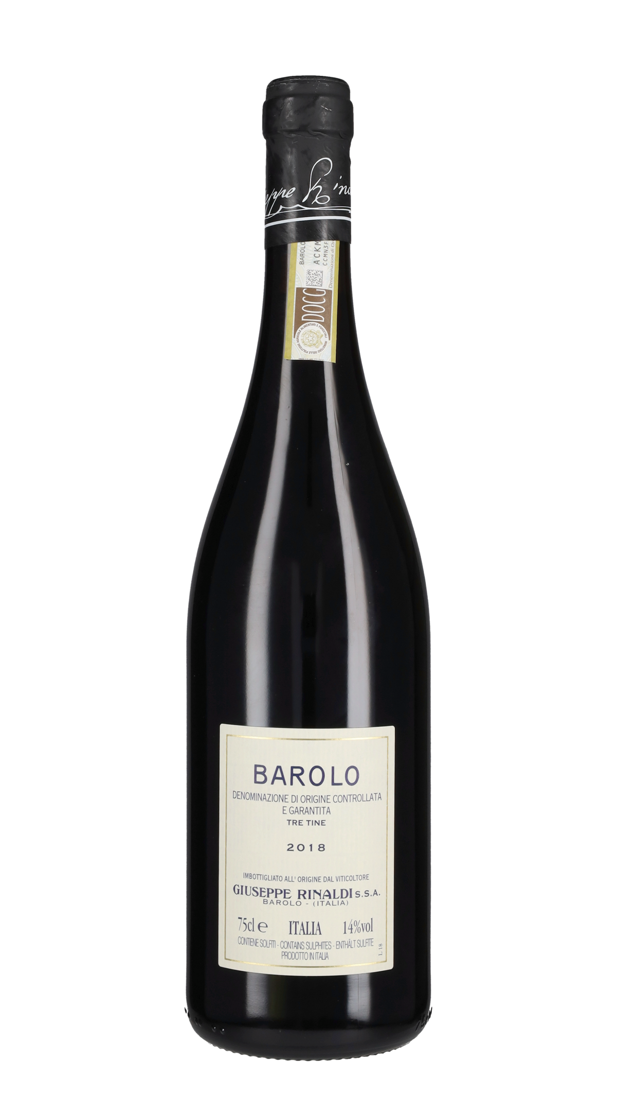 Barolo 'Tre Tine' Giuseppe Rinaldi 2018