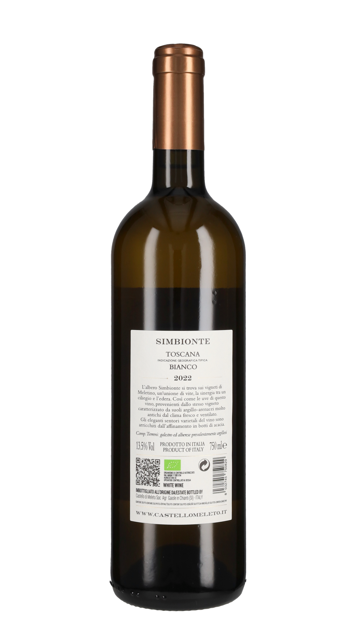 Bianco 'Simbionte' Castello di Meleto 2022