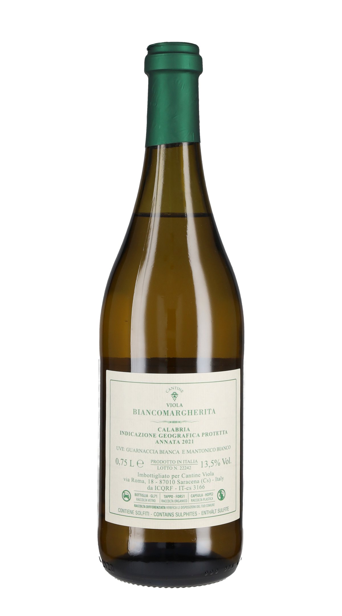Biancomargherita Cantine Viola 2021