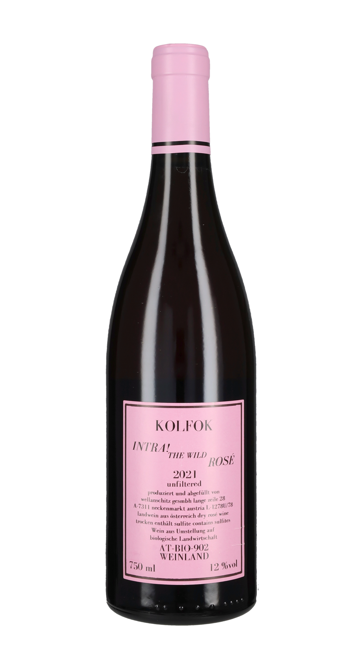 Blaufrankisch Rosé 'Intra! The Wild' Kolfok 2021