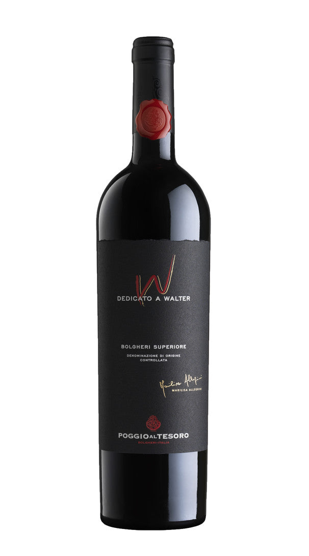 Bolgheri Rosso Superiore 'Dedicato a Walter' Poggio al Tesoro 2016