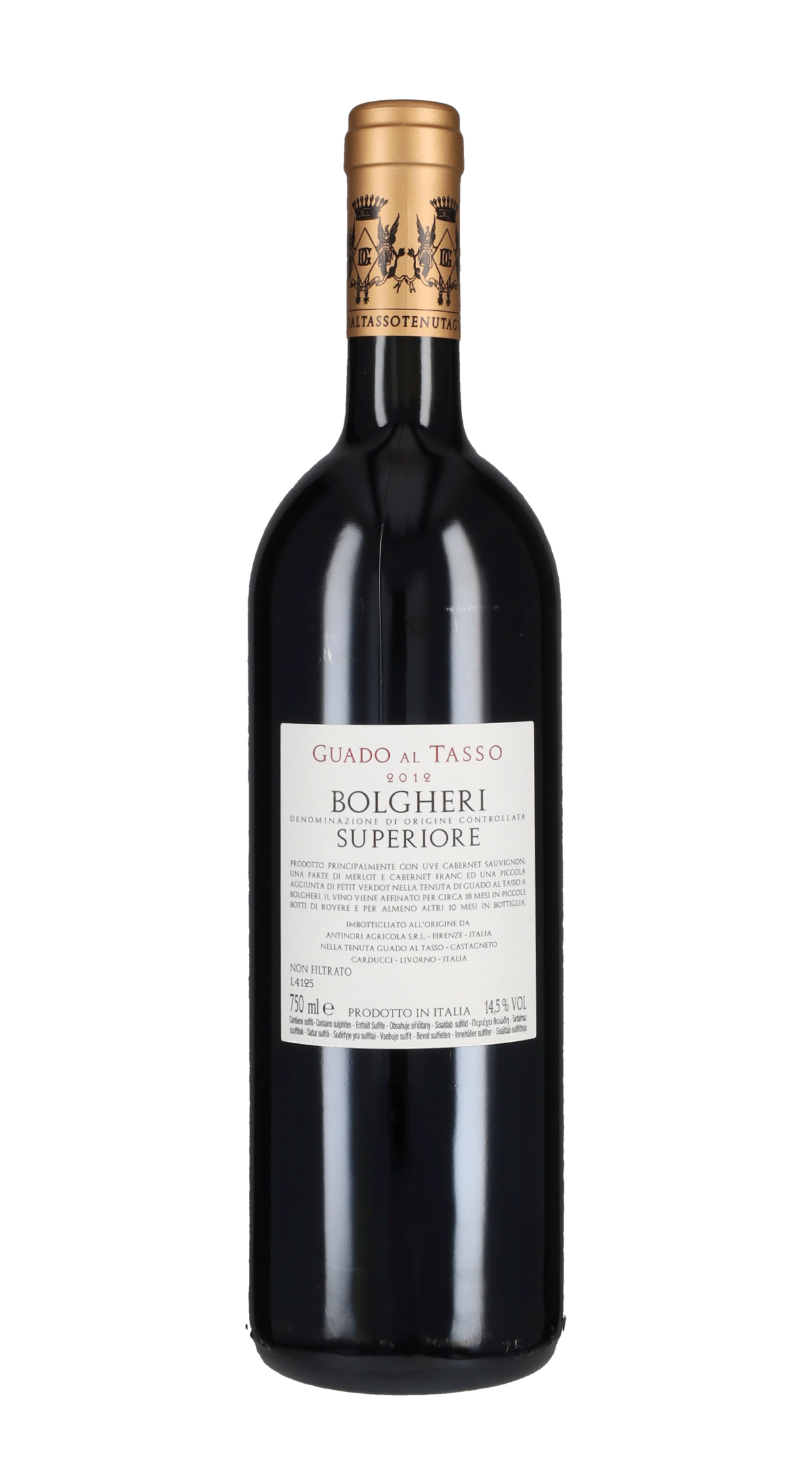 Bolgheri Rosso Superiore Guado al Tasso - Antinori 2012