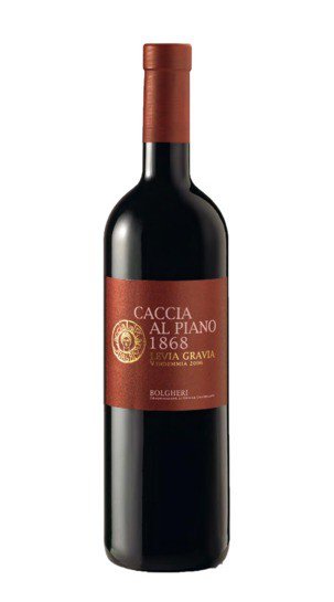 Bolgheri Rosso Superiore 'Levia Gravia' Caccia al Piano 2015