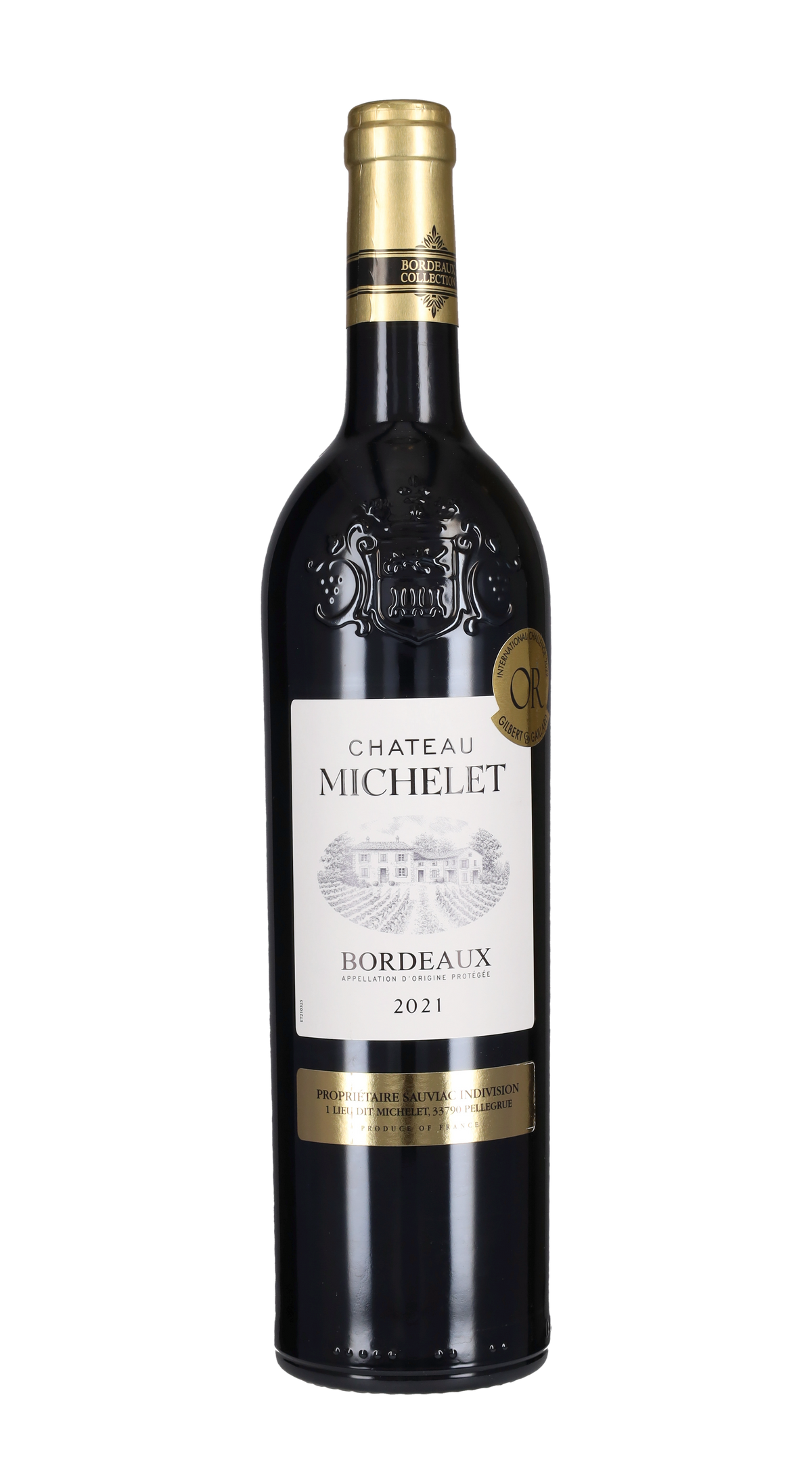 Bordeaux Rouge Chateau Michelet  2021