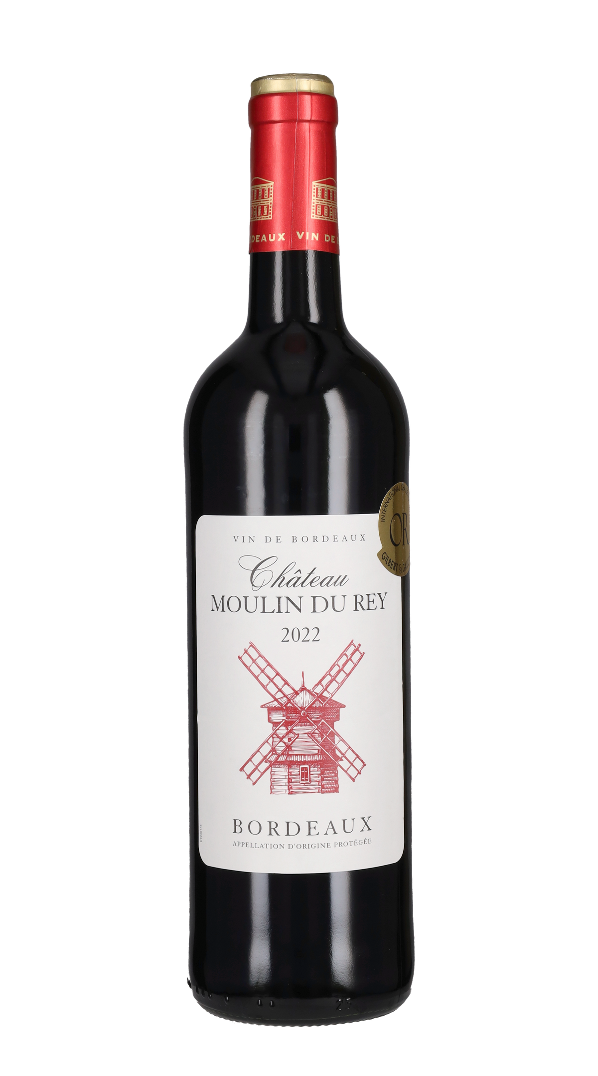 Bordeaux Rouge Chateau Moulin du Rey  2022