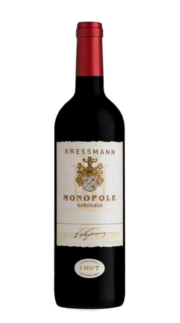 Bordeaux Rouge Monopole Kressmann 2018