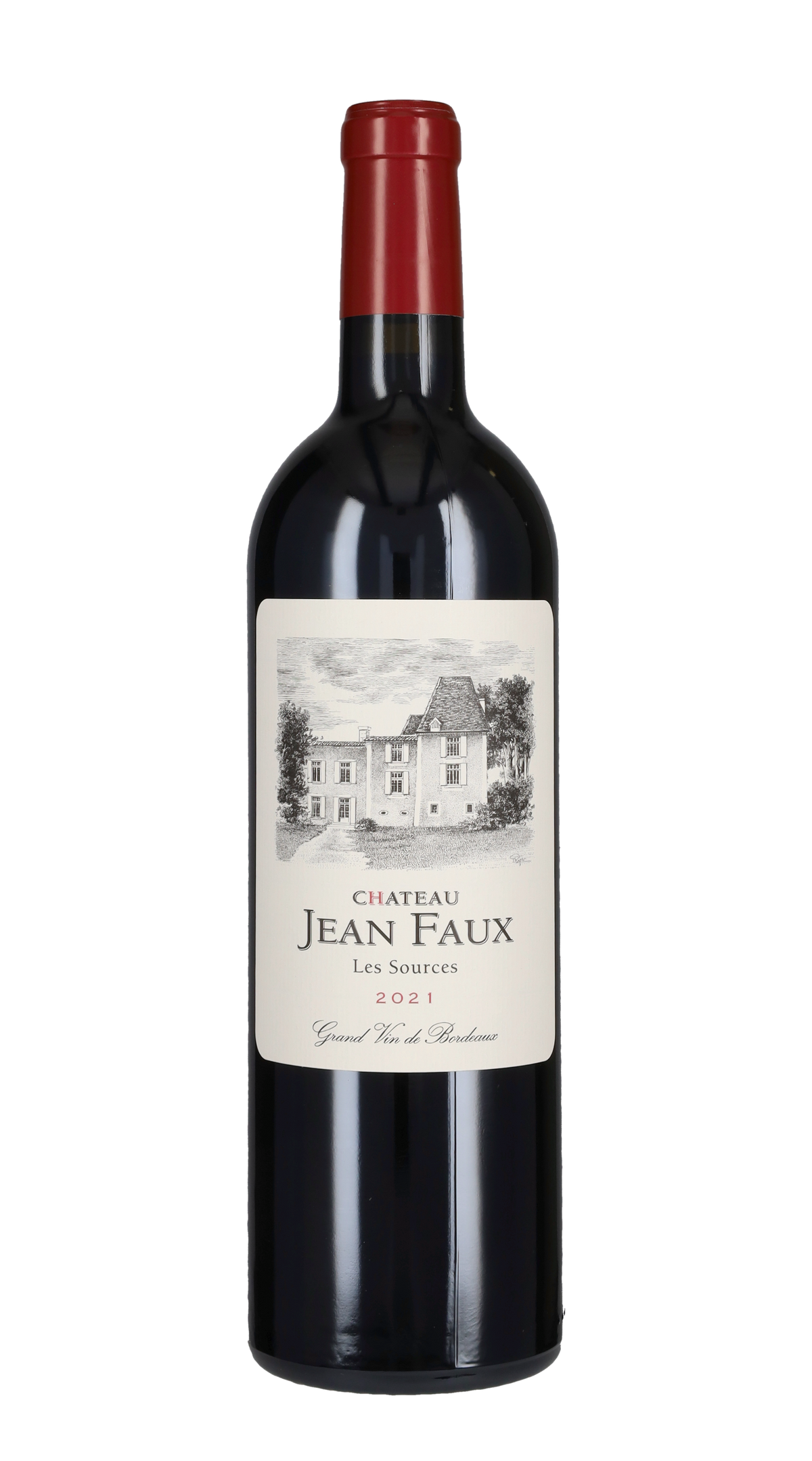 Bordeaux Rouge Superieur 'Les Sources' Chateau Jean Faux 2021