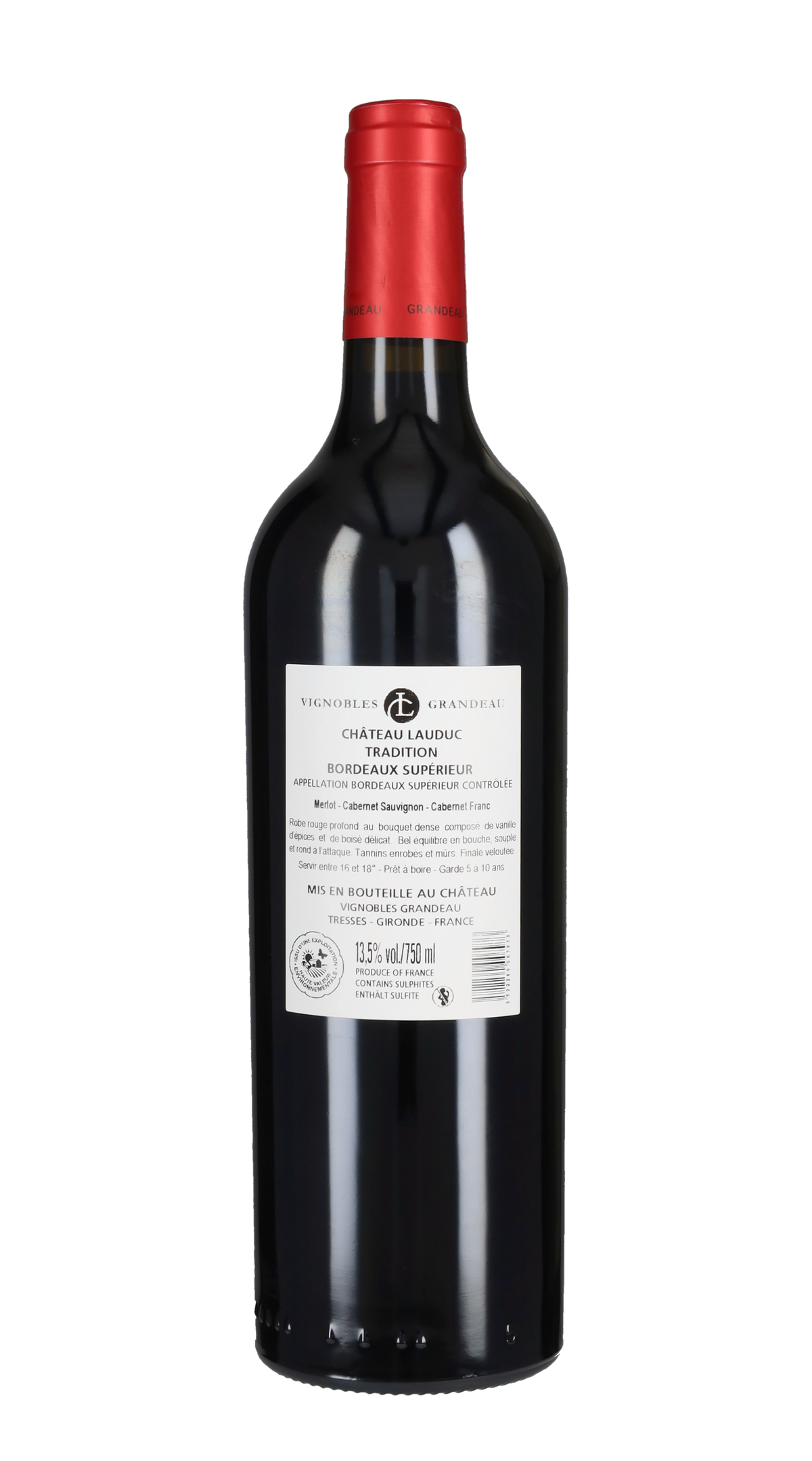 Bordeaux Superieur 'Tradition' Chateau Lauduc 2022