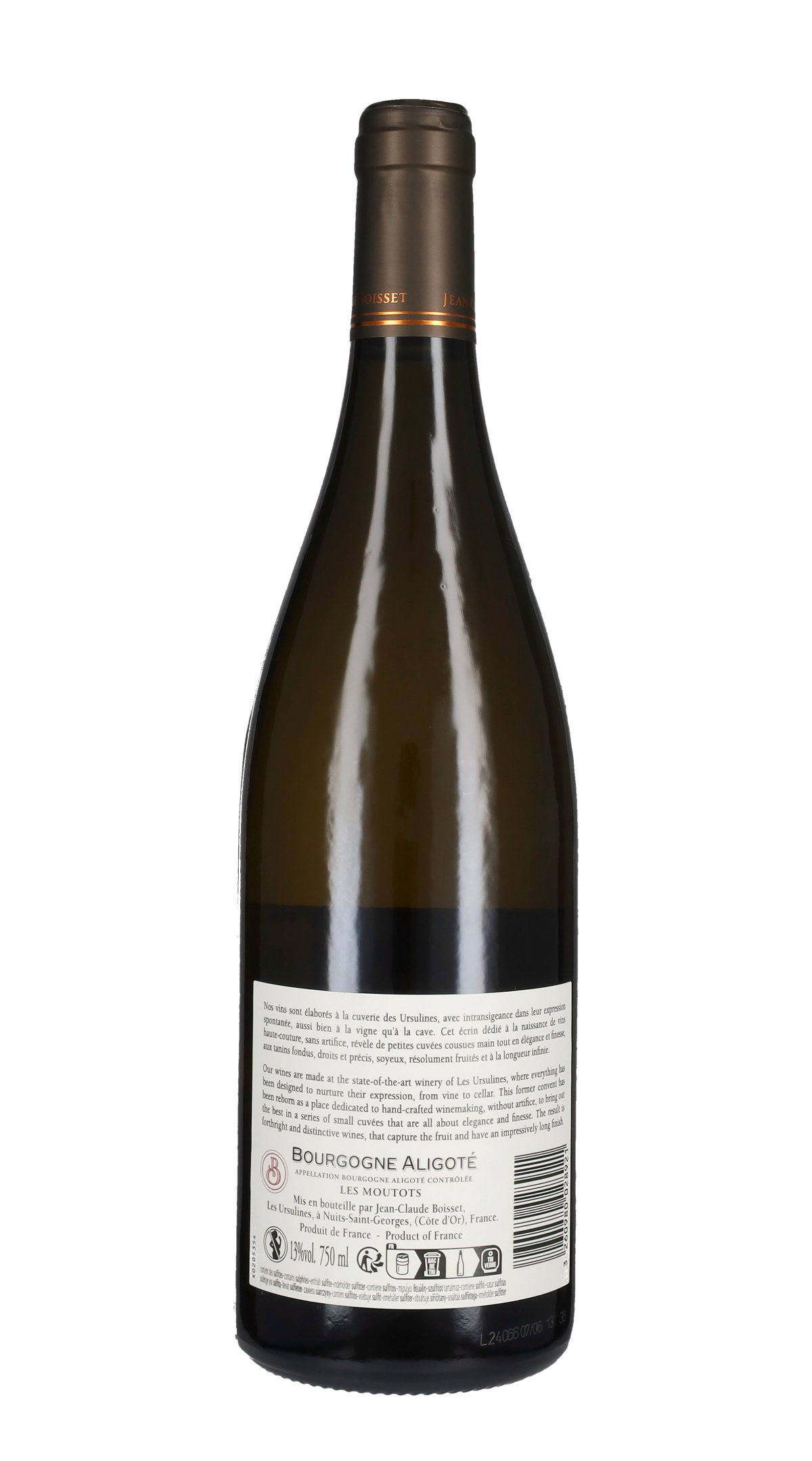 Bourgogne Aligotè 'Moutots' Jean Claude Boisset 2022