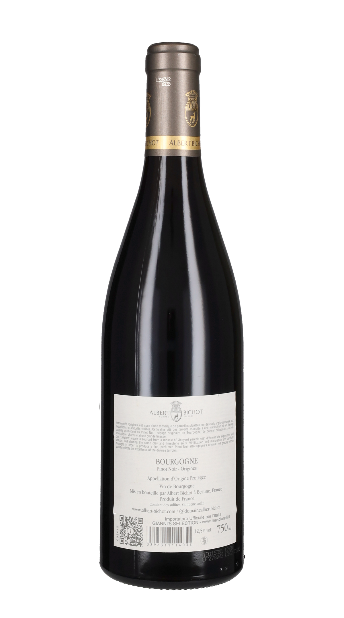 Bourgogne Rouge 'Origines' Albert Bichot 2021