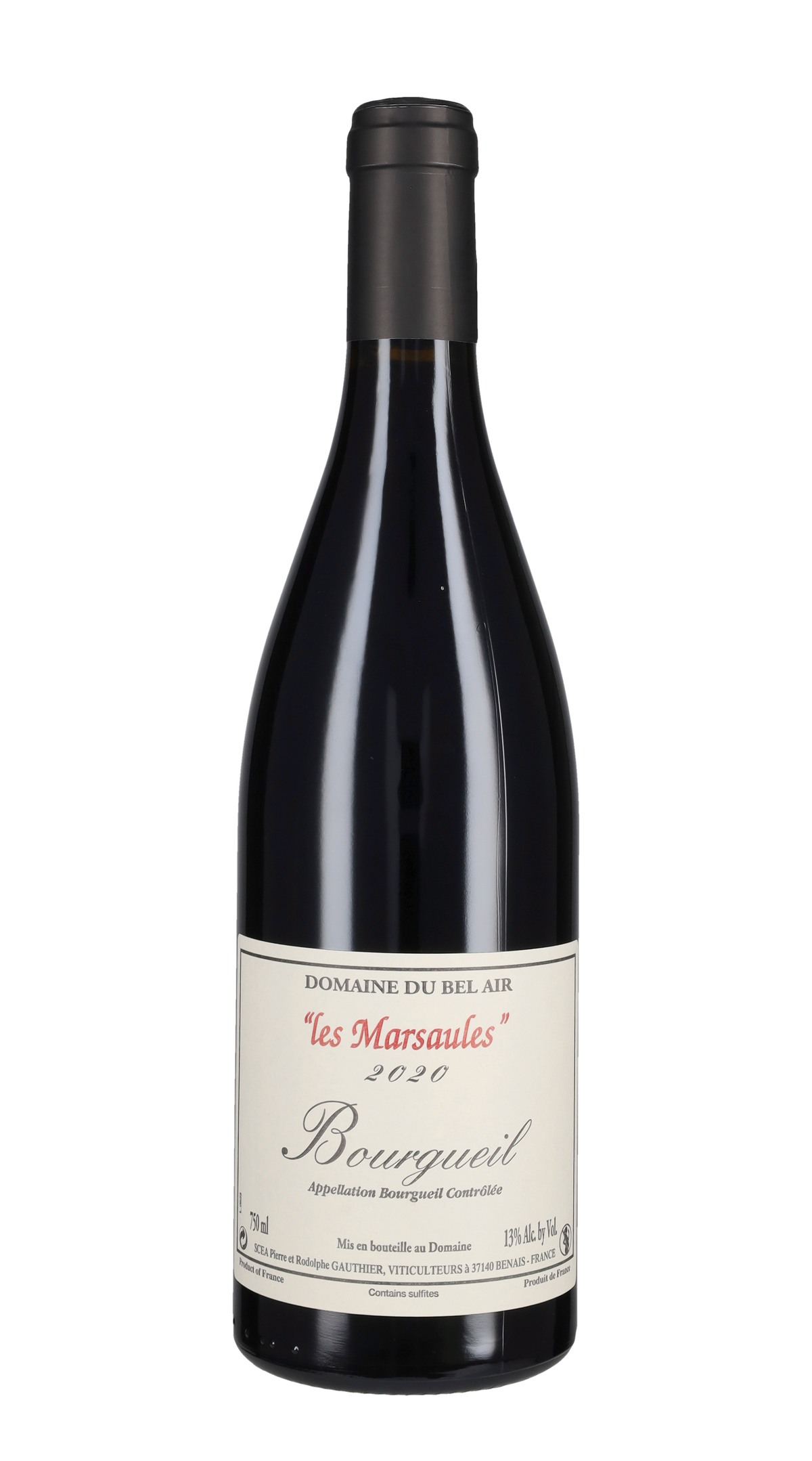 Bourgueil 'Les Marsaules' Domaine du Bel-Air 2020