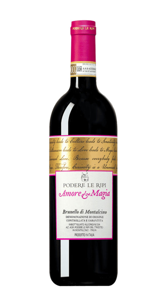 Brunello di Montalcino 'Amore e Magia' Podere Le Ripi 2018