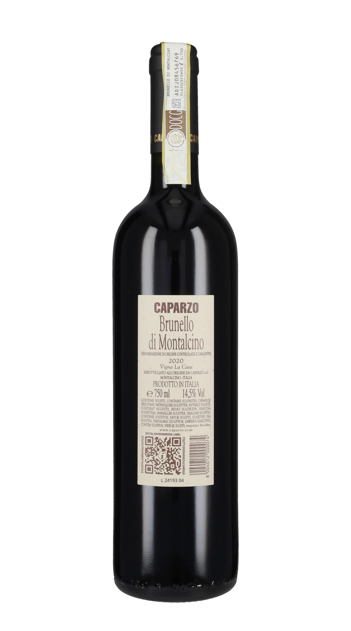 Brunello di Montalcino 'La Casa' Caparzo 2020