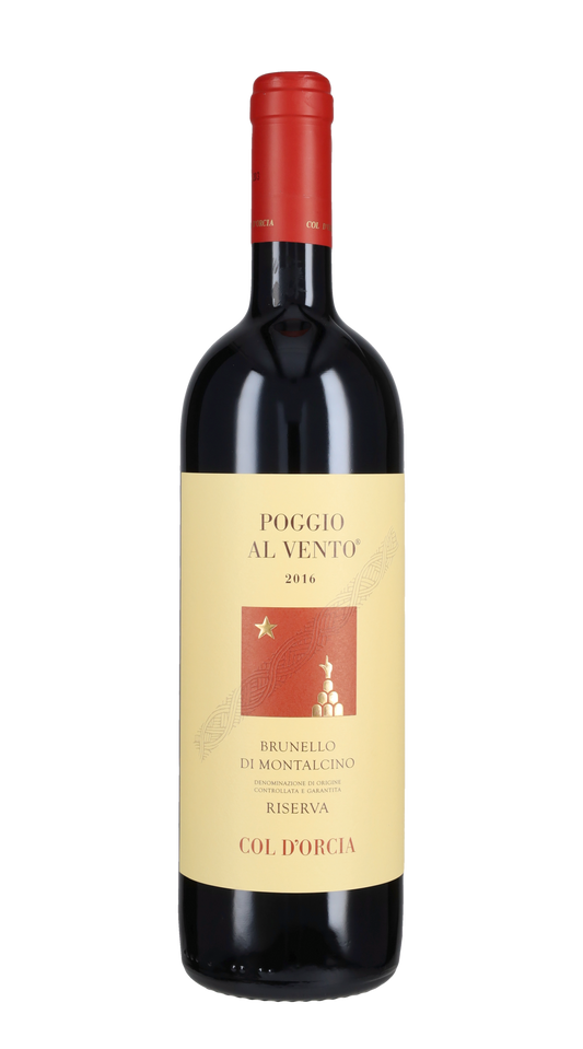 Brunello di Montalcino 'Poggio al Vento' Col d'Orcia 2016