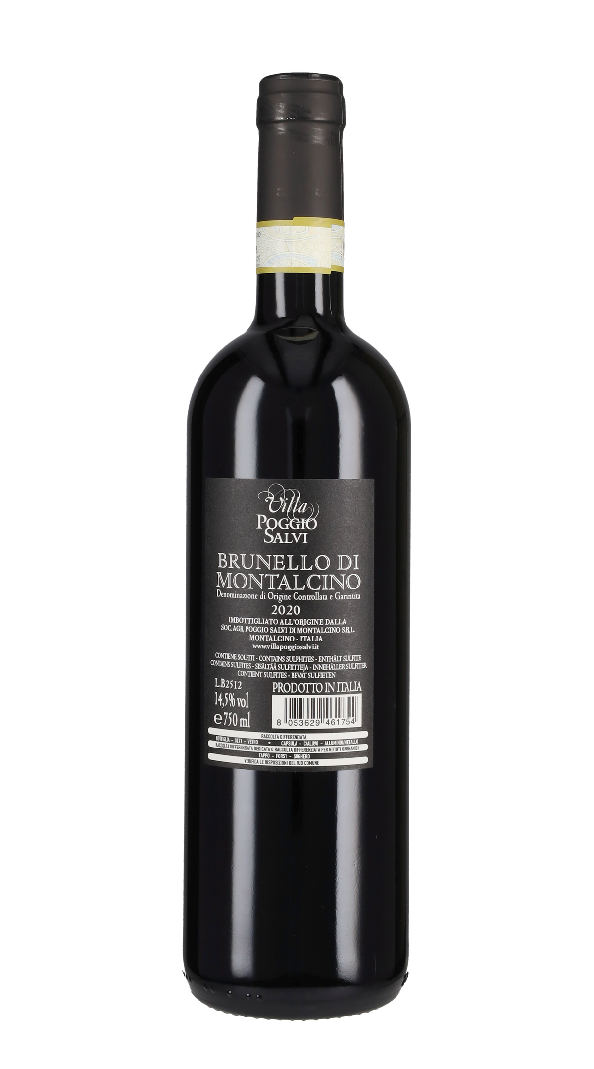 Brunello di Montalcino Villa Poggio Salvi 2020