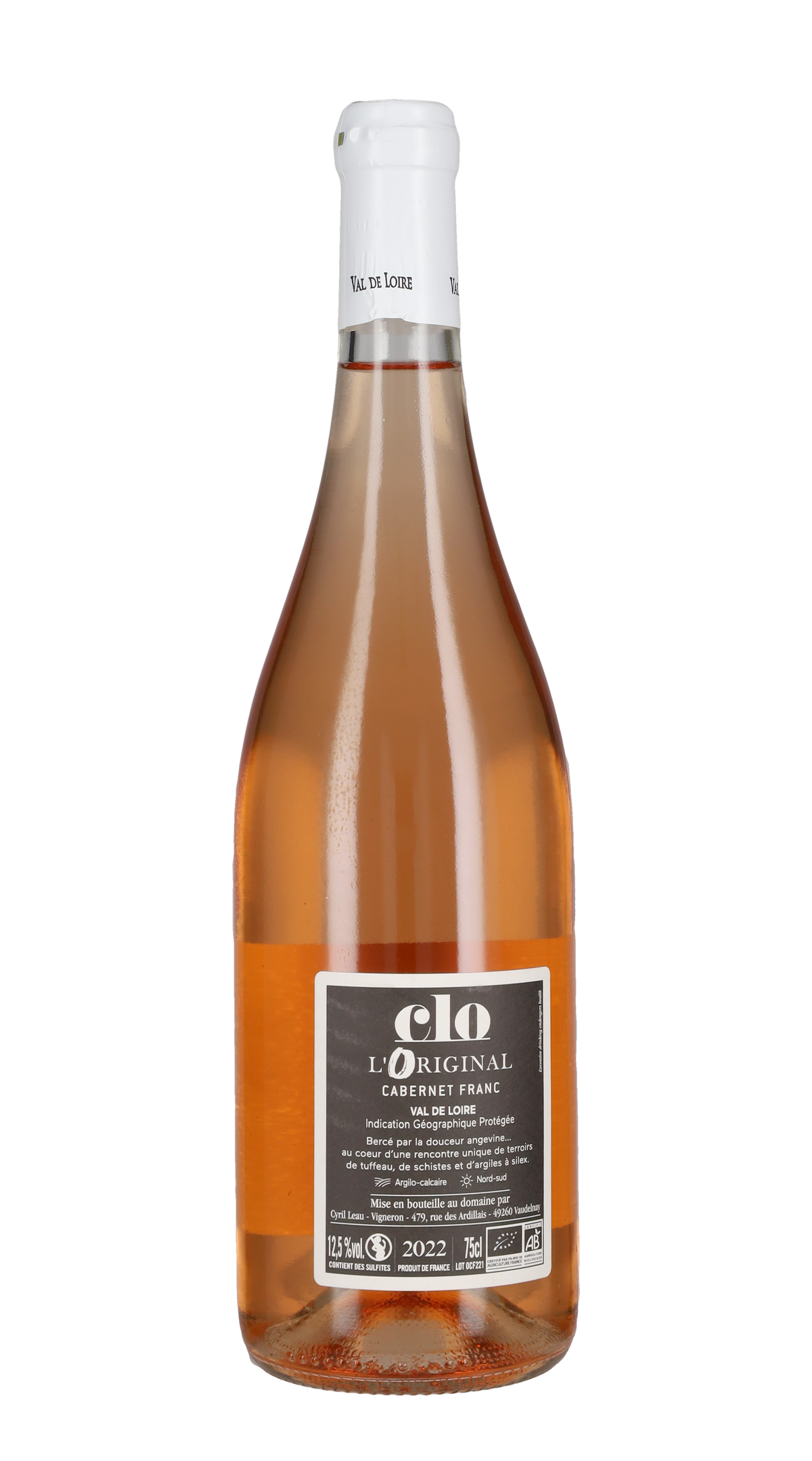 Cabernet Franc Rosé 'L'Original' Domaine Clo 2022