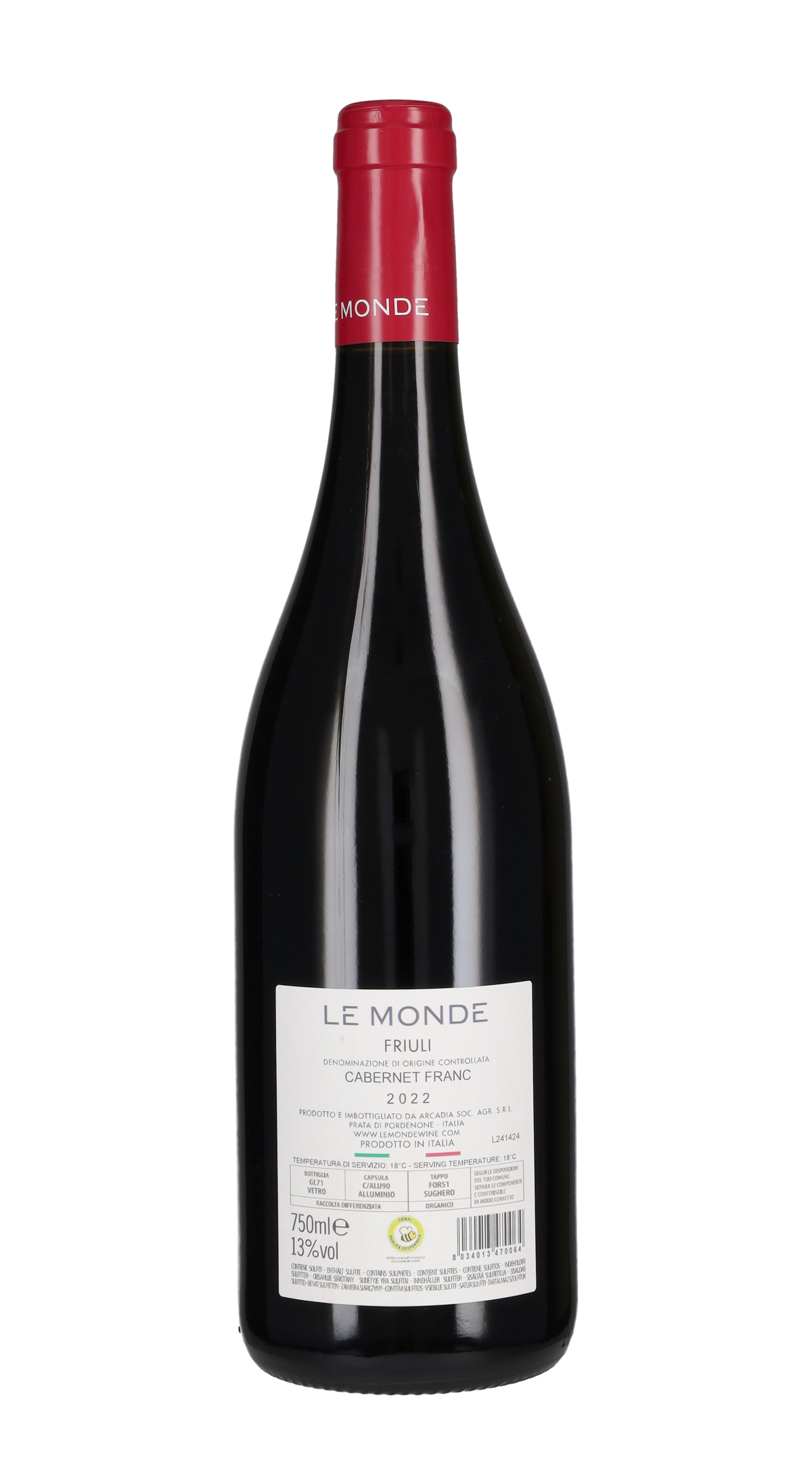 Cabernet Franc Vigneti Le Monde 2022