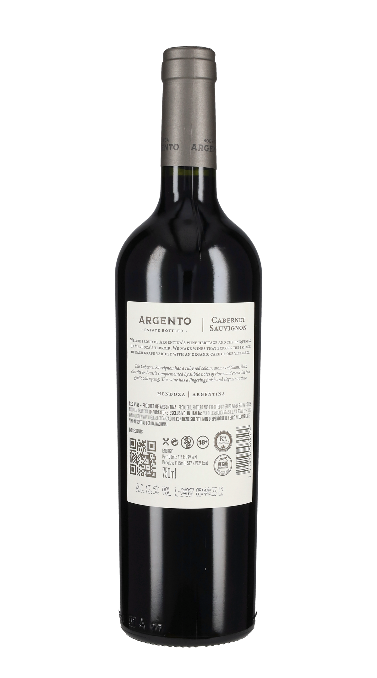 Cabernet Sauvignon 'Estate' Bodega Argento 2022