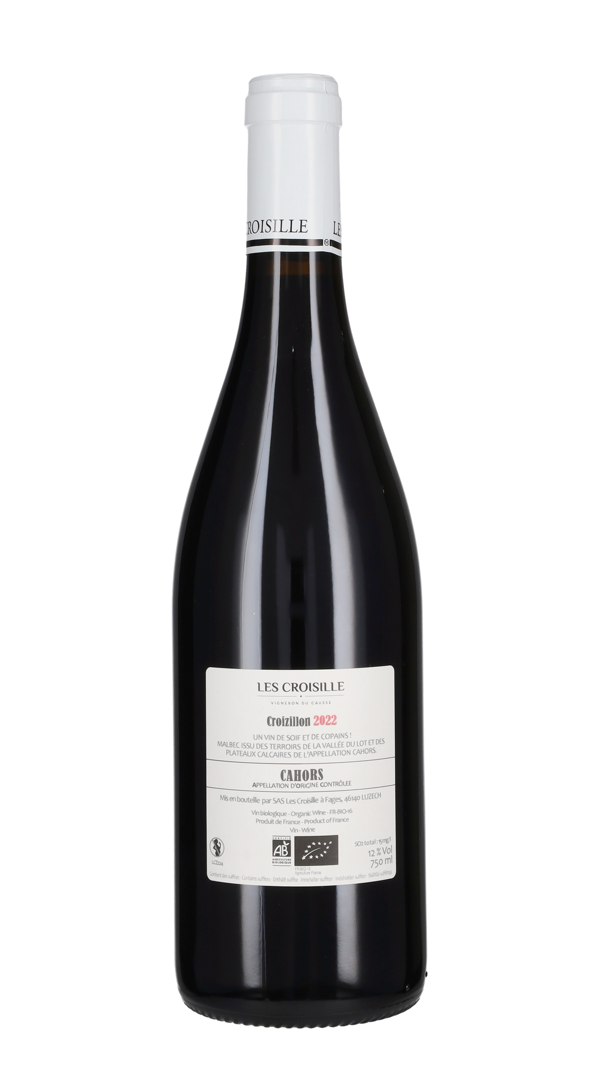 Cahors 'Croizillon' Chateau Les Croisille 2025