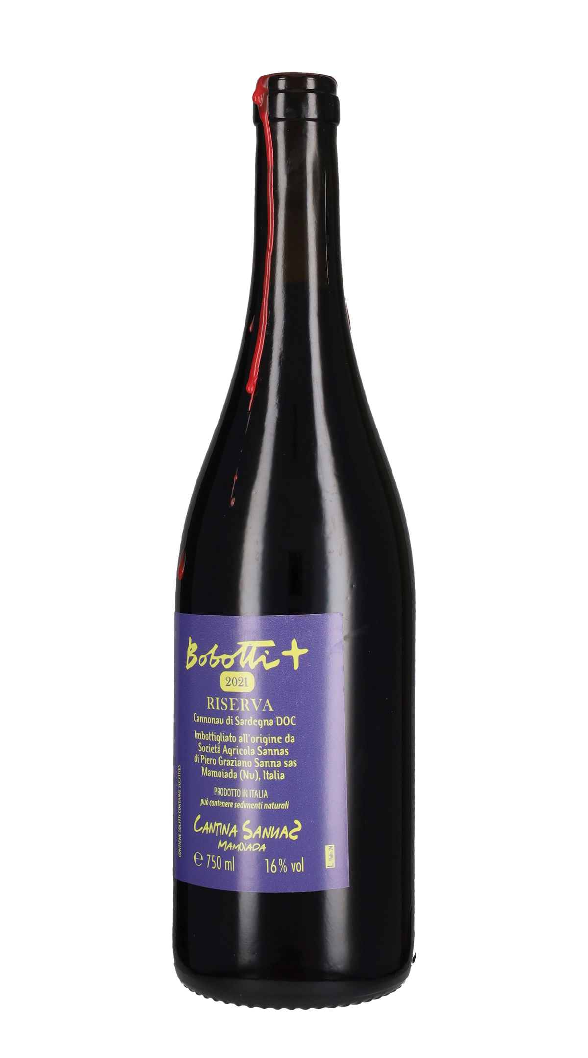 Cannonau di Sardegna 'Bobotti +' Cantina Sannas 2021
