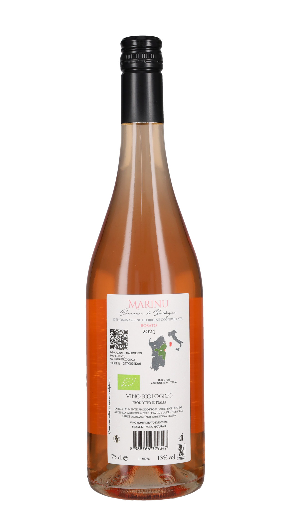 Cannonau Rosato 'Marinu' Berritta Dorgali 2024